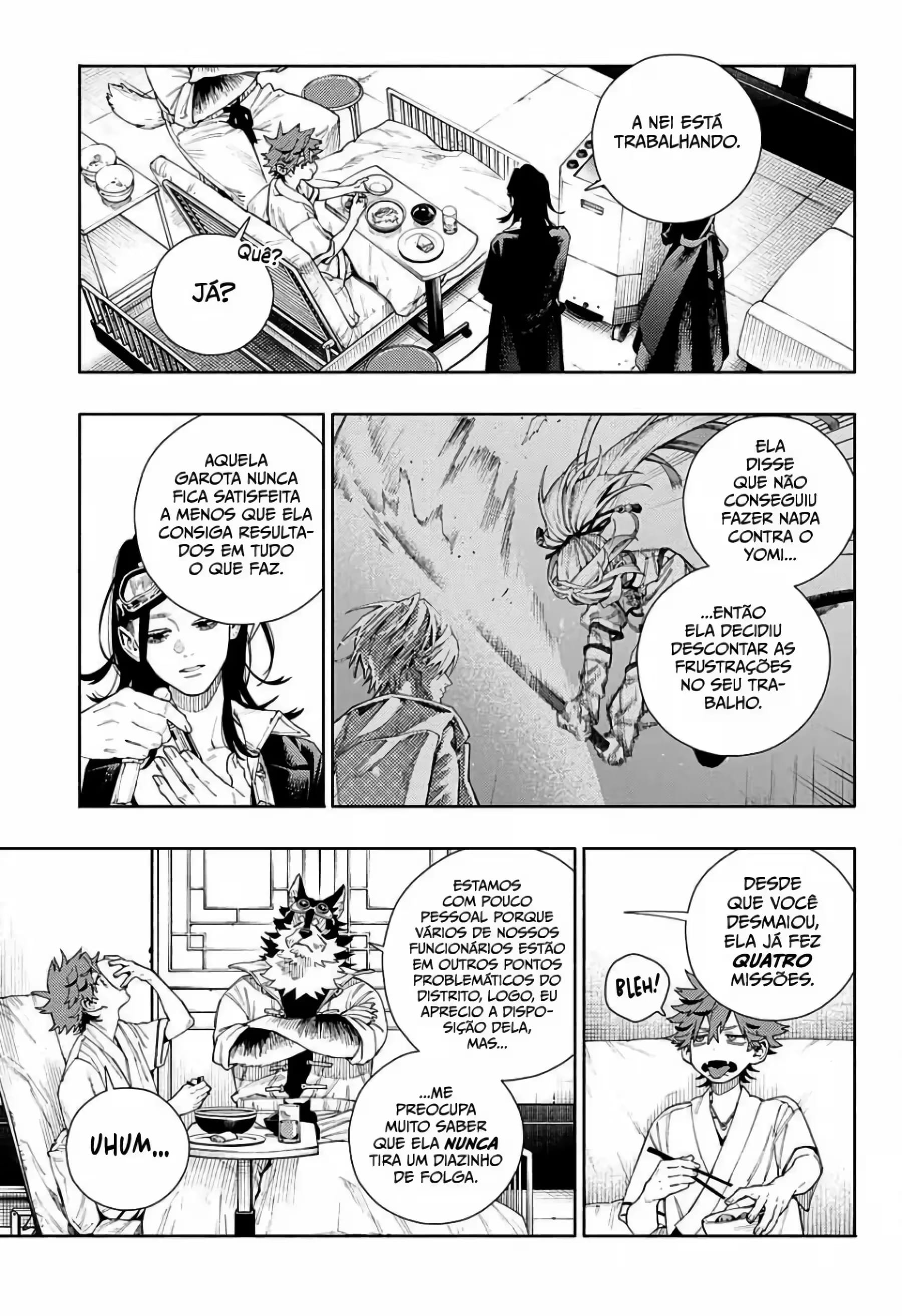 Read Gokurakugai A Luz Escura dos Problemas PT Manga Online