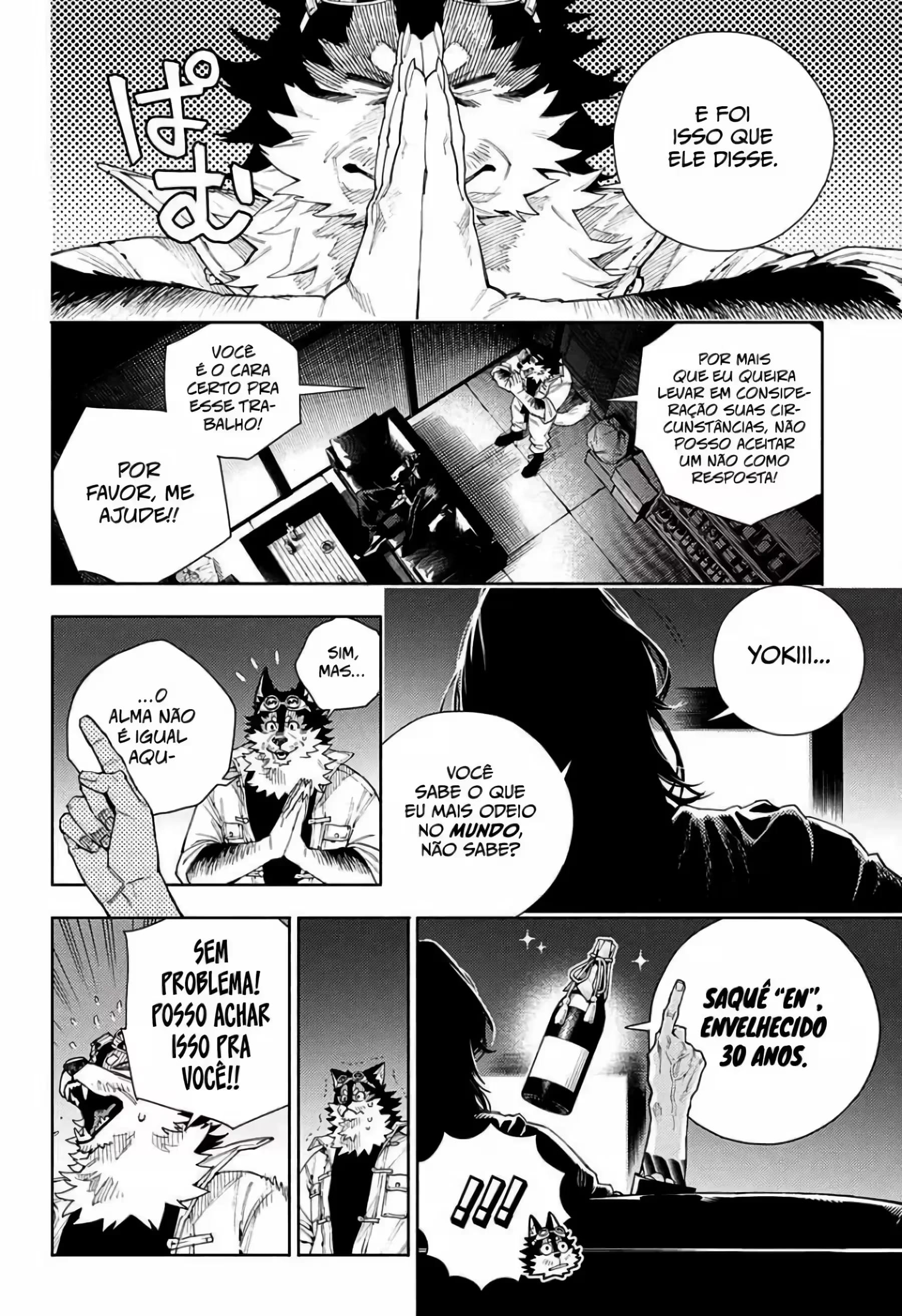 Read Gokurakugai A Luz Escura dos Problemas PT Manga Online