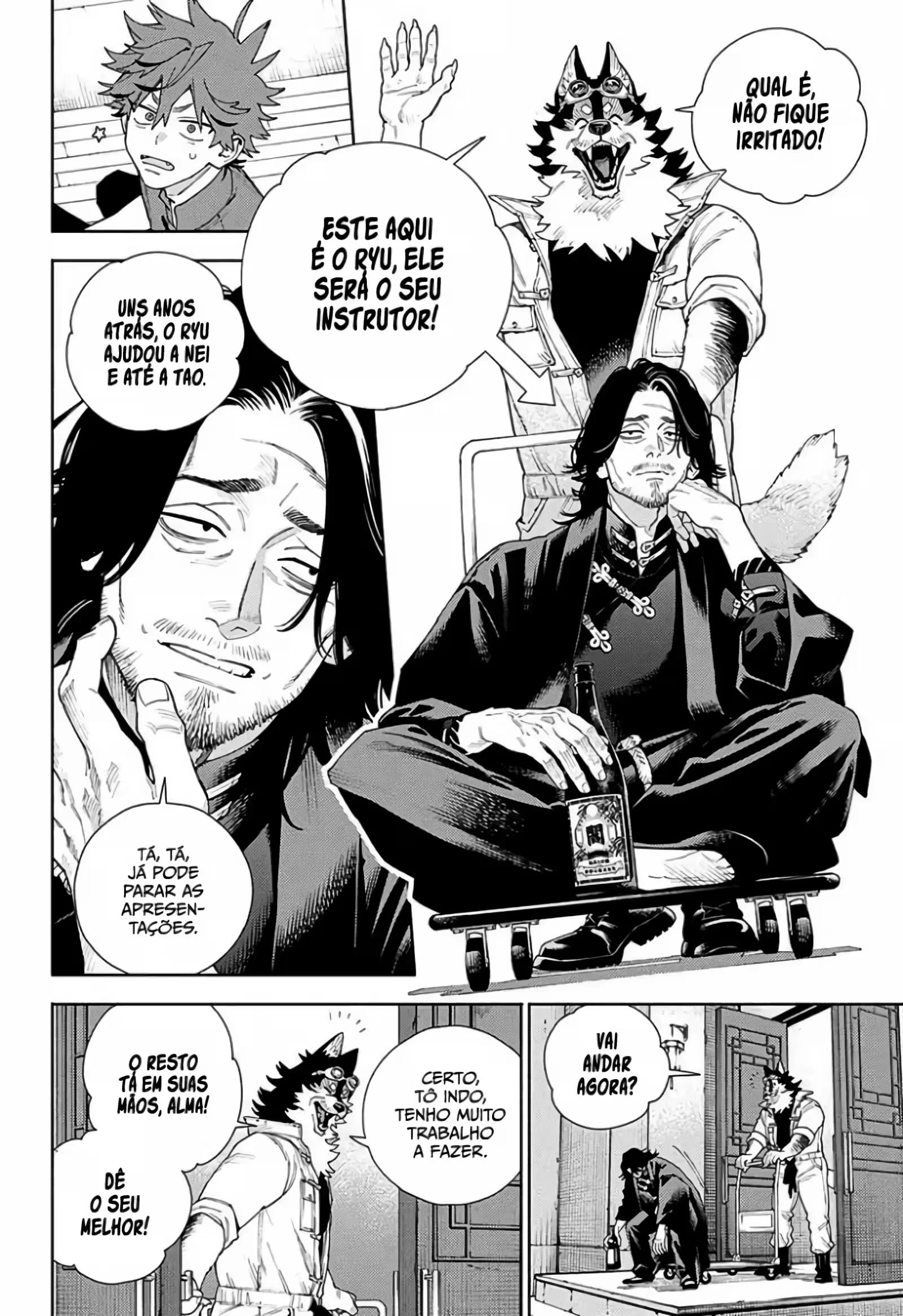 Read Gokurakugai A Luz Escura dos Problemas PT Manga Online