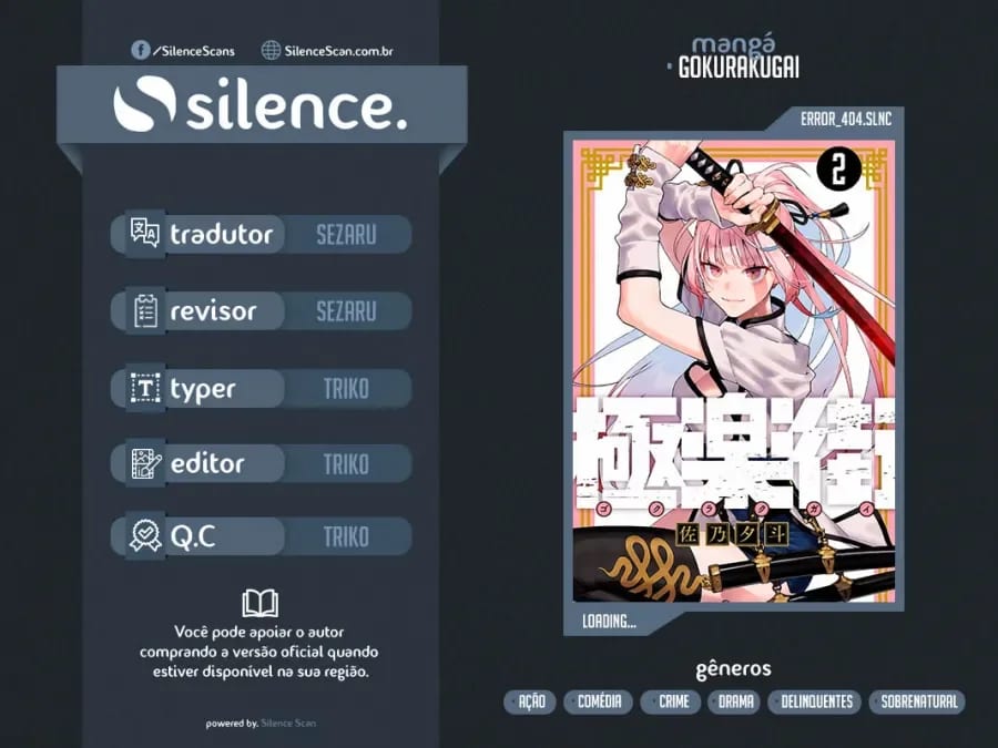 Read Gokurakugai A Luz Escura dos Problemas PT Manga Online