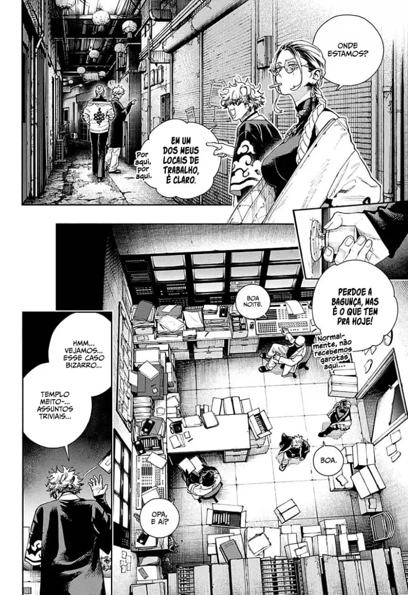 Read Gokurakugai A Luz Escura dos Problemas PT Manga Online