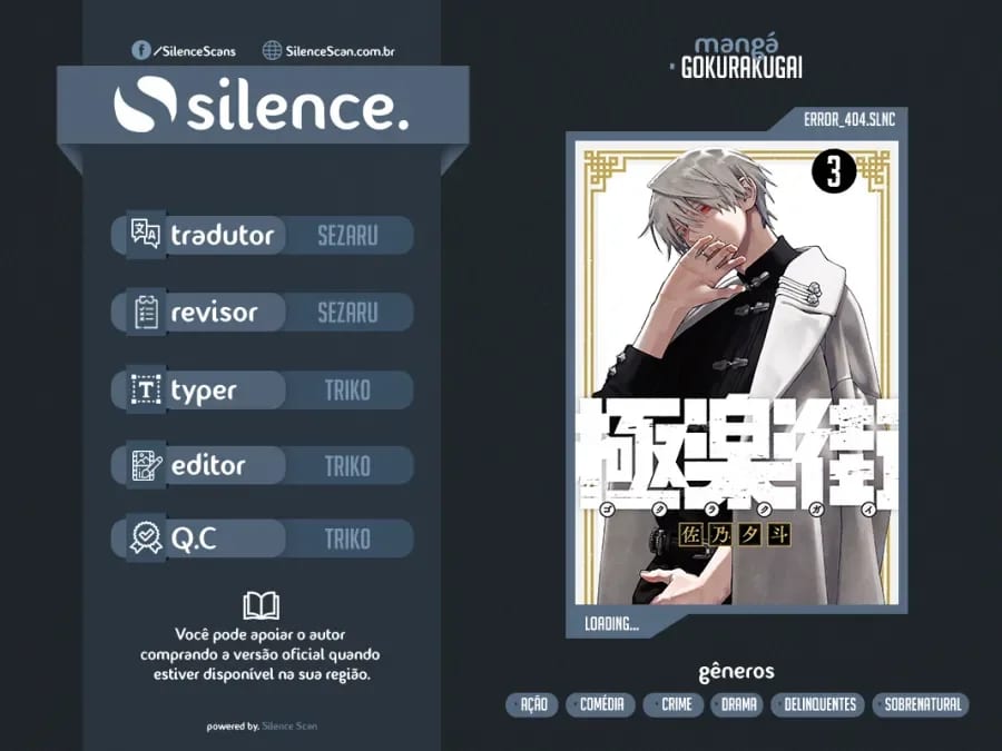 Read Gokurakugai A Luz Escura dos Problemas PT Manga Online