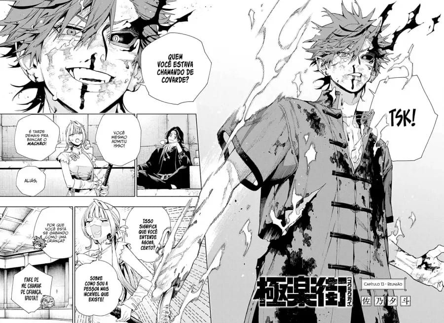 Read Gokurakugai A Luz Escura dos Problemas PT Manga Online