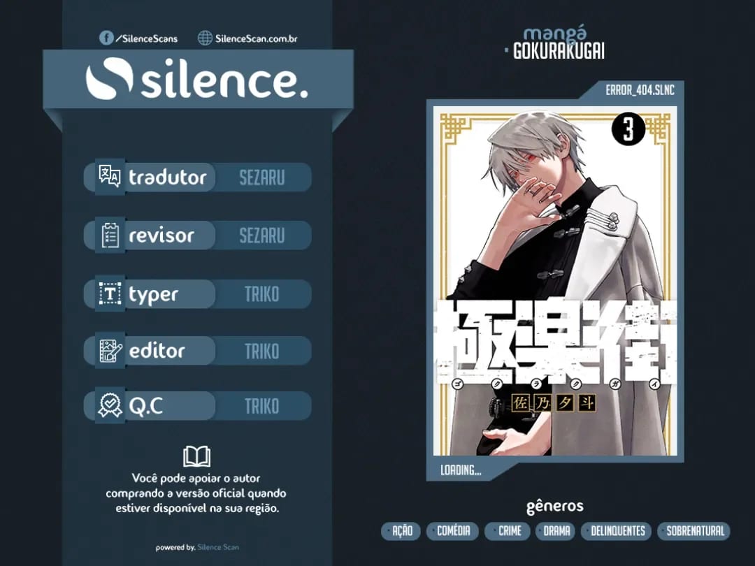 Read Gokurakugai A Luz Escura dos Problemas PT Manga Online