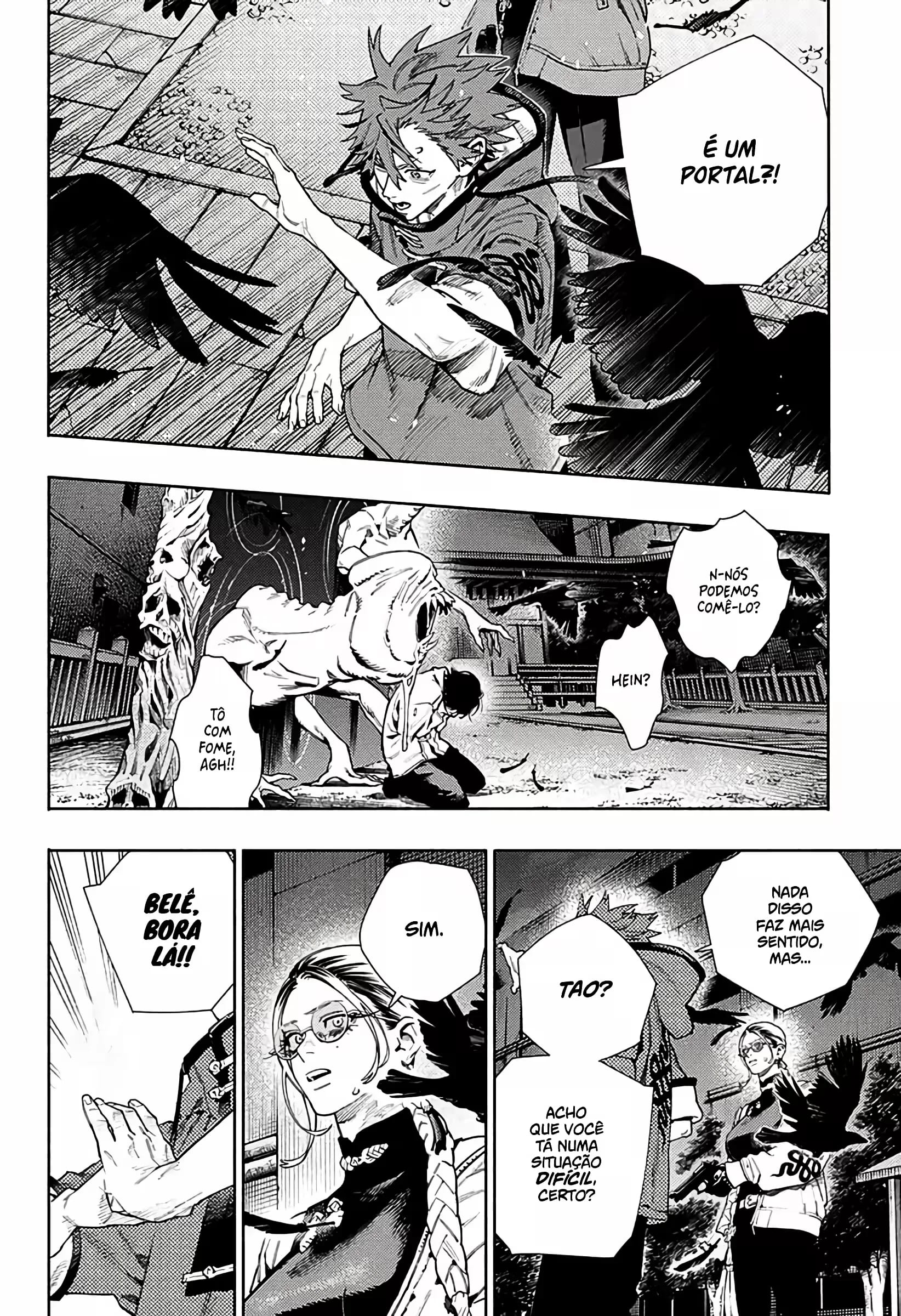 Read Gokurakugai A Luz Escura dos Problemas PT Manga Online