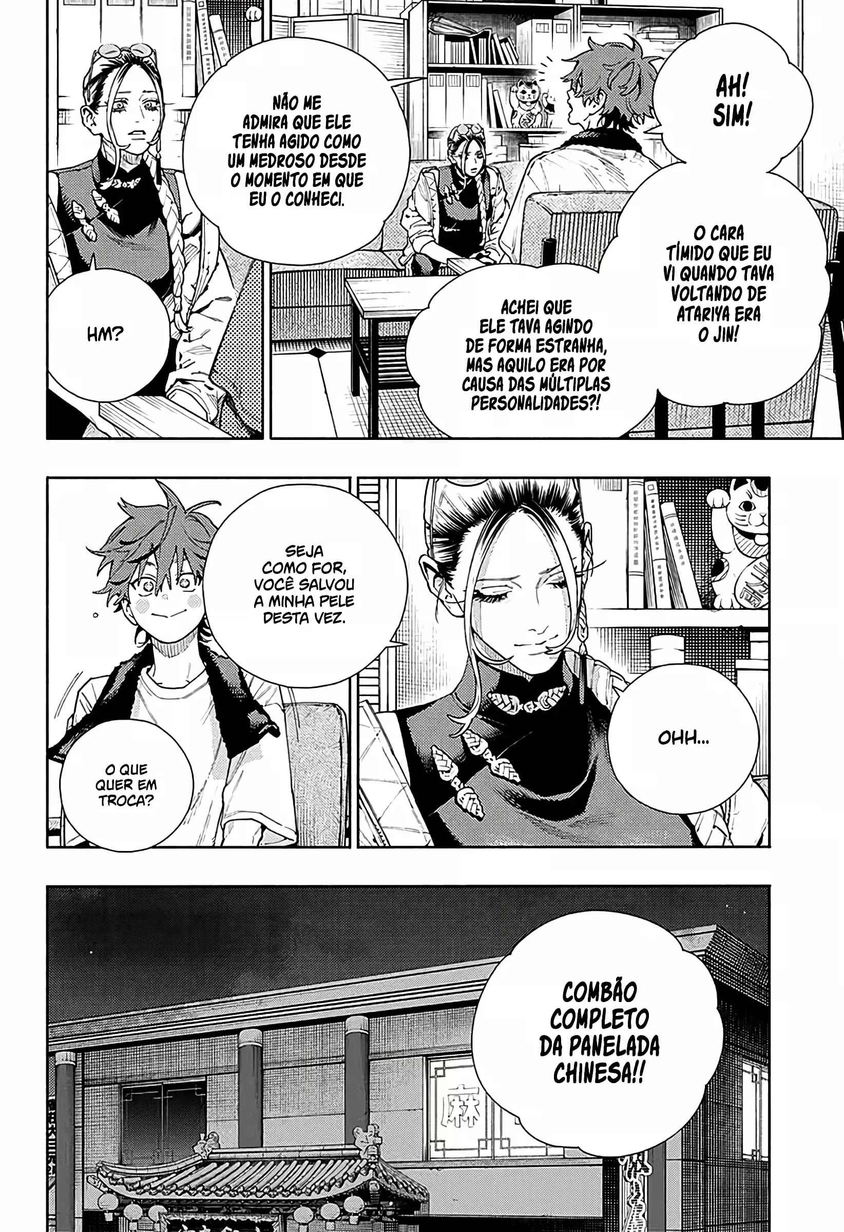 Read Gokurakugai A Luz Escura dos Problemas PT Manga Online