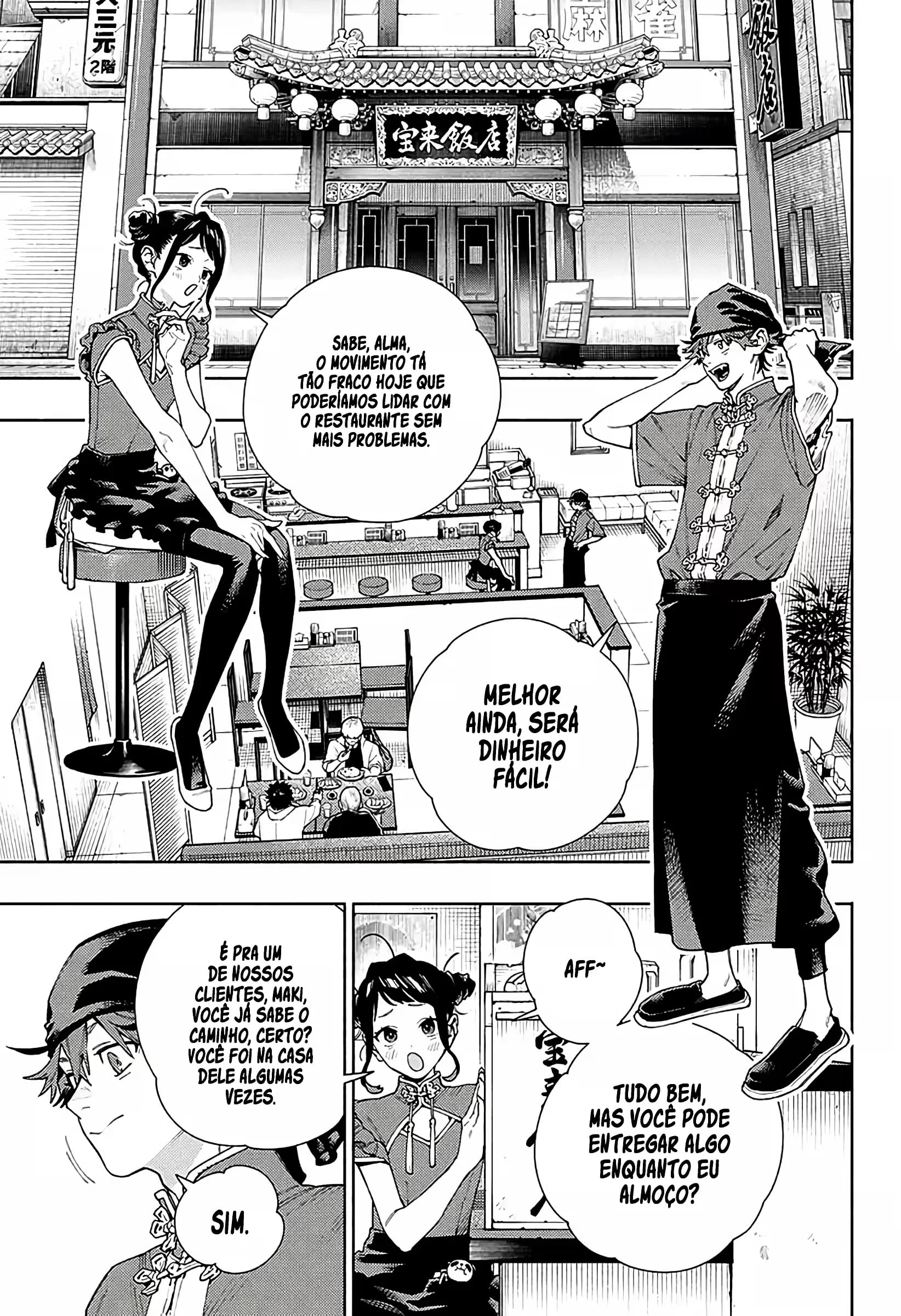Read Gokurakugai A Luz Escura dos Problemas PT Manga Online