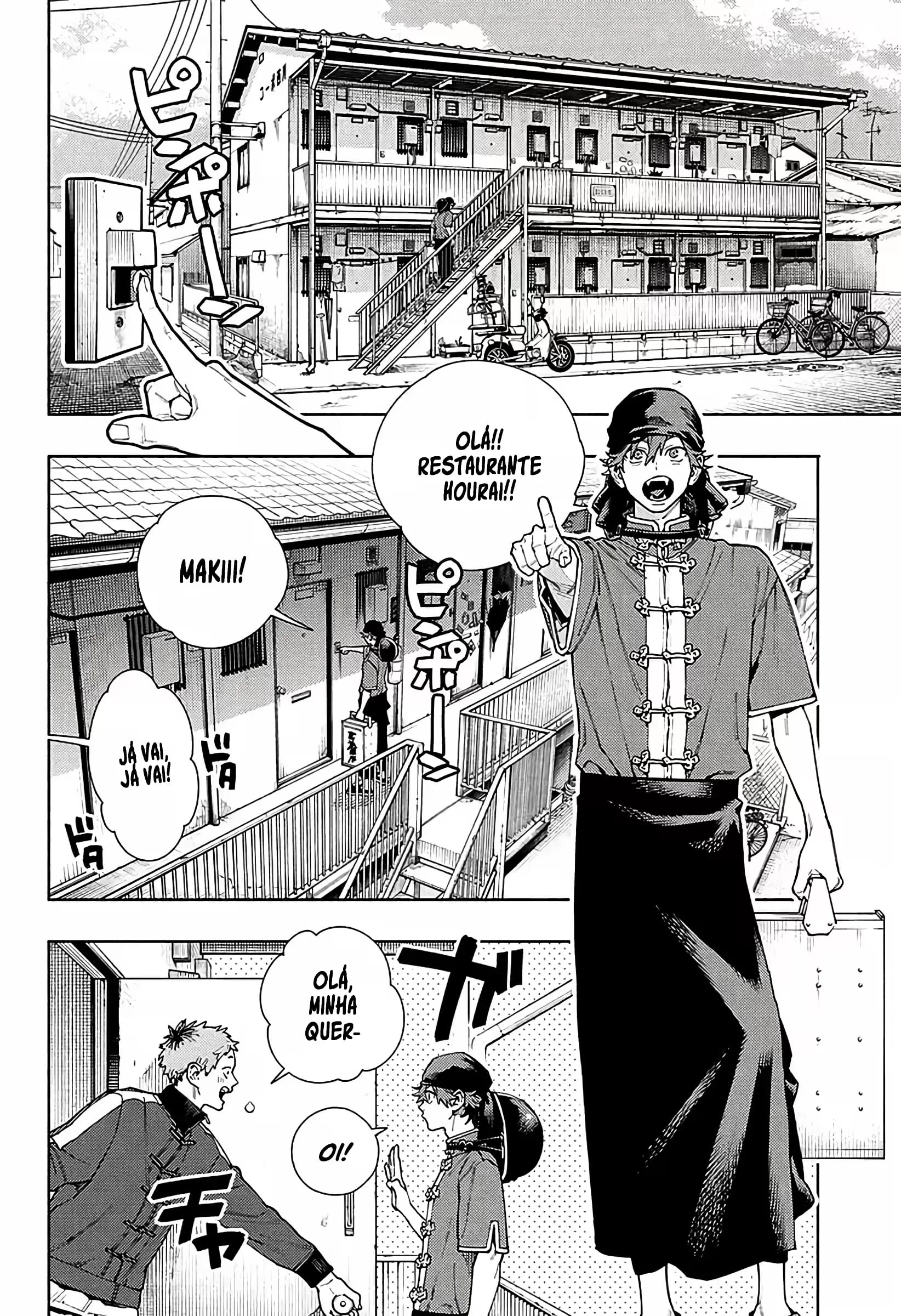 Read Gokurakugai A Luz Escura dos Problemas PT Manga Online