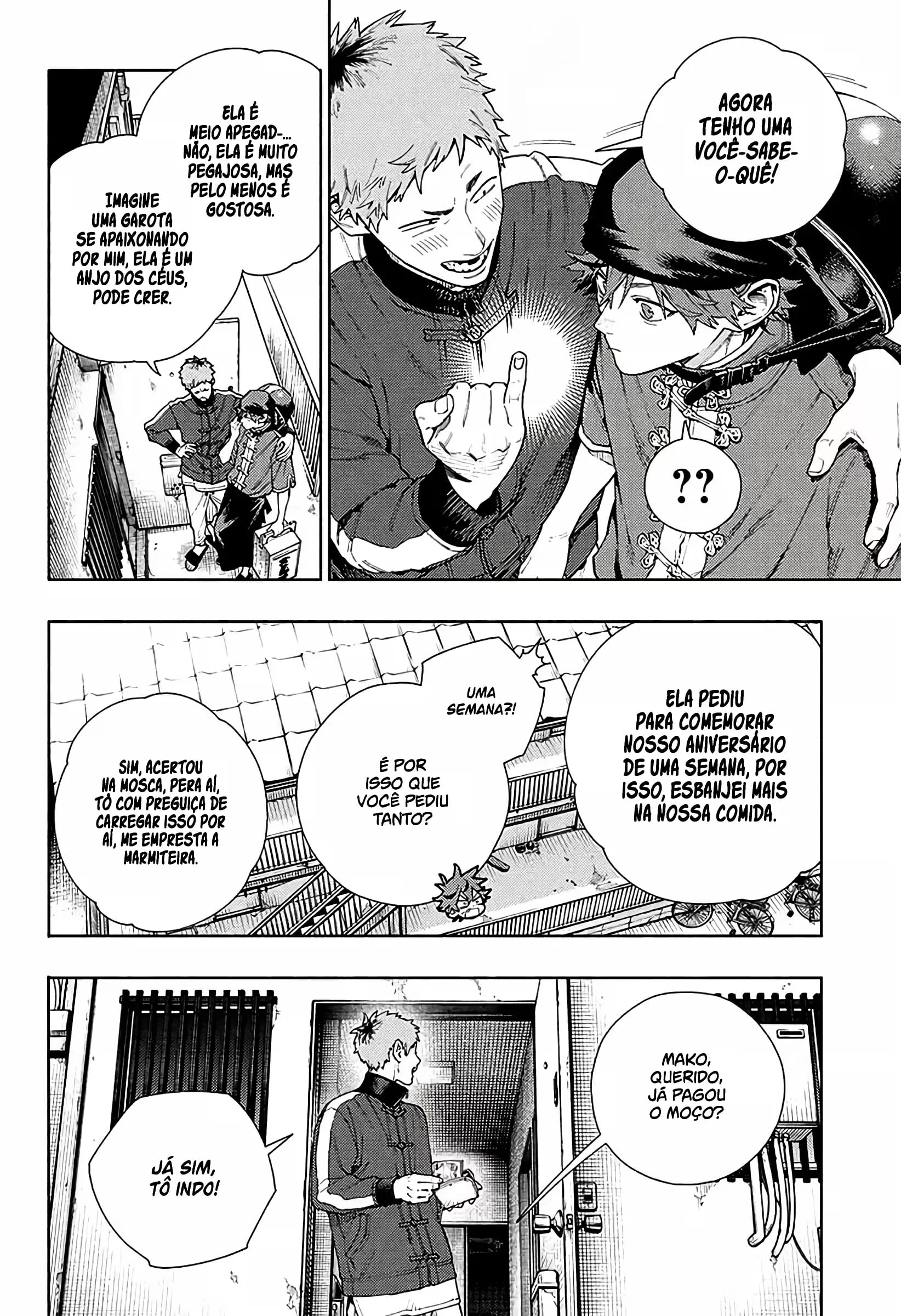 Read Gokurakugai A Luz Escura dos Problemas PT Manga Online