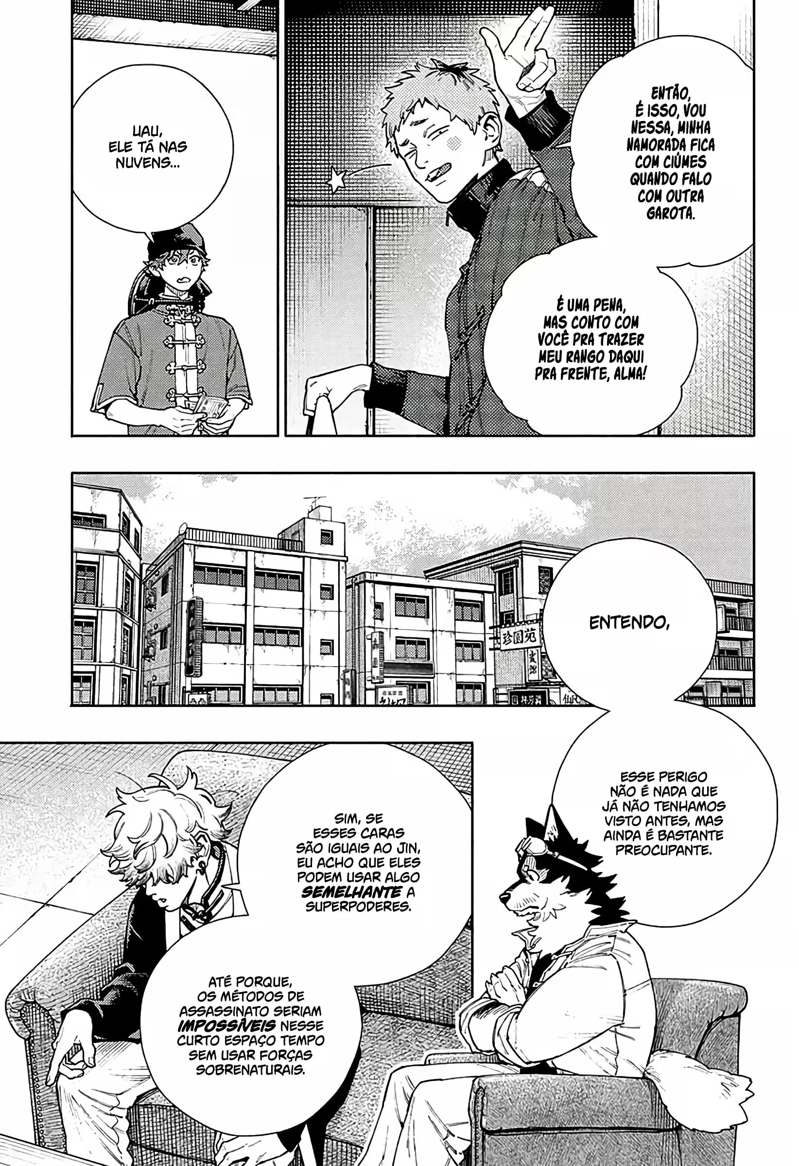 Read Gokurakugai A Luz Escura dos Problemas PT Manga Online