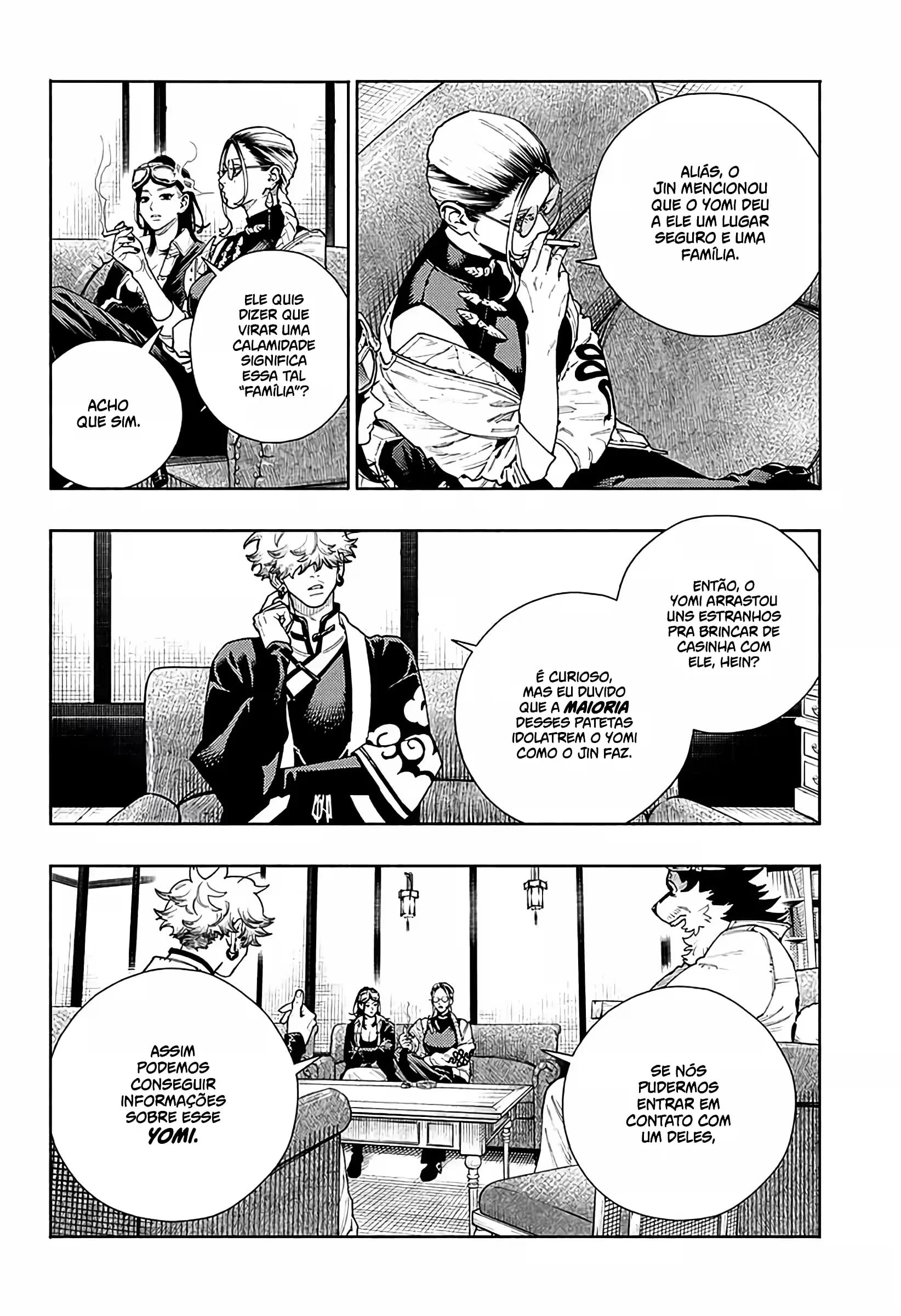 Read Gokurakugai A Luz Escura dos Problemas PT Manga Online