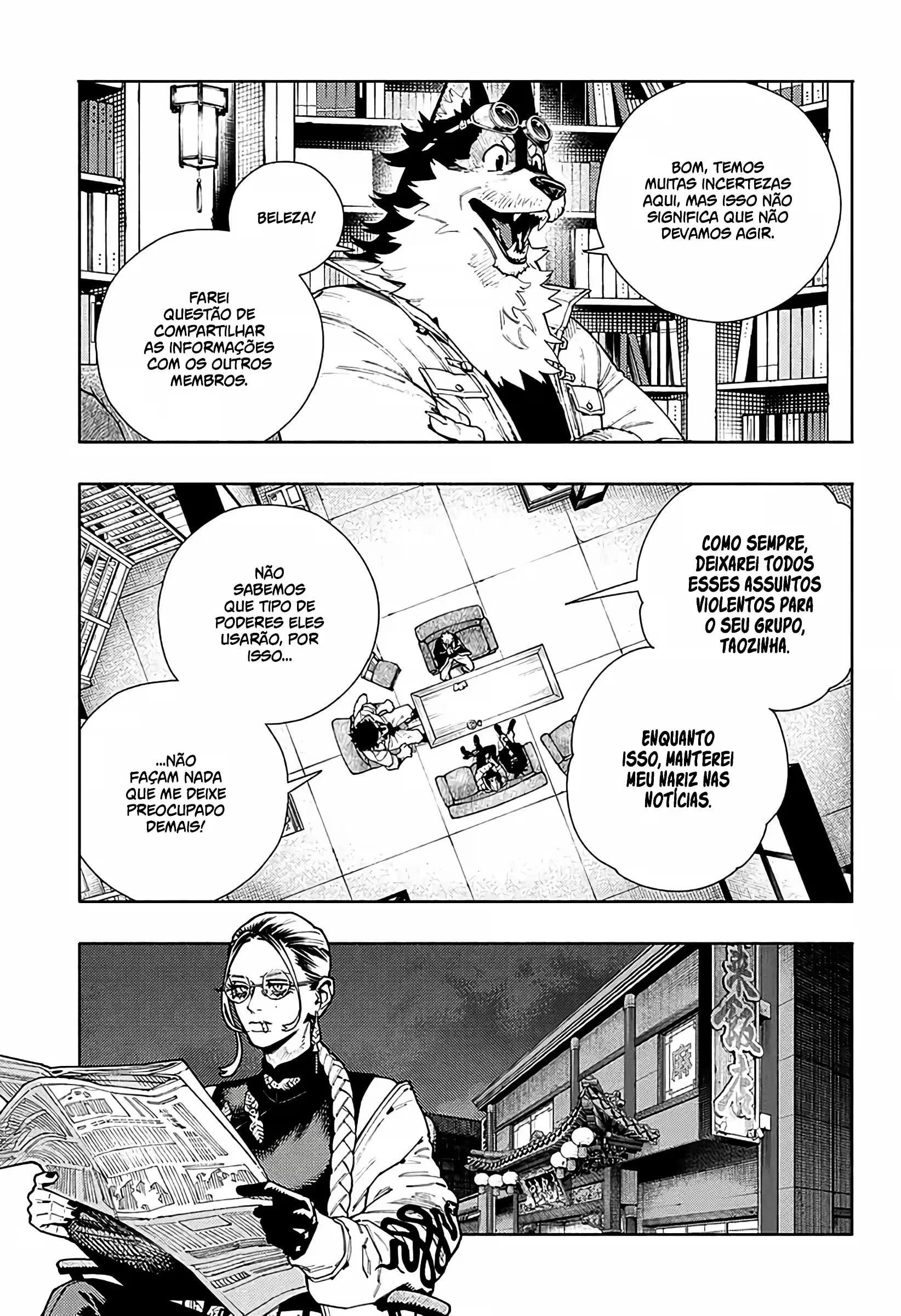 Read Gokurakugai A Luz Escura dos Problemas PT Manga Online