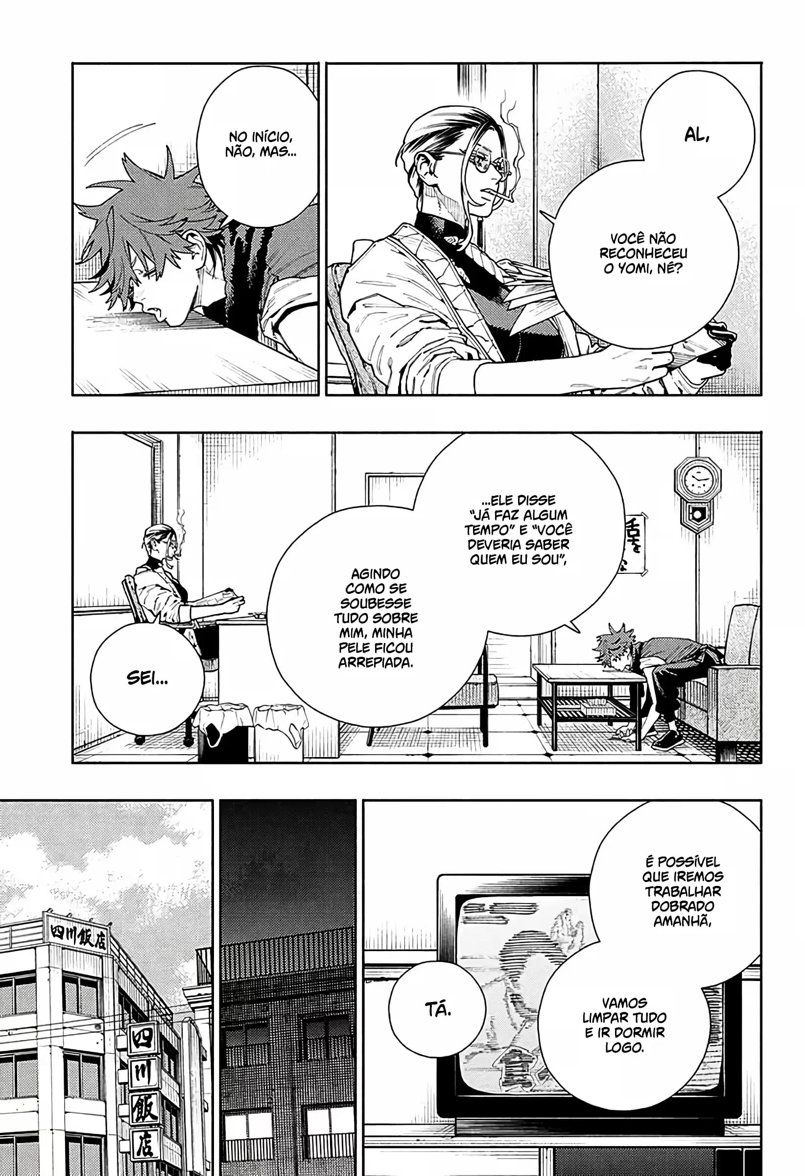Read Gokurakugai A Luz Escura dos Problemas PT Manga Online