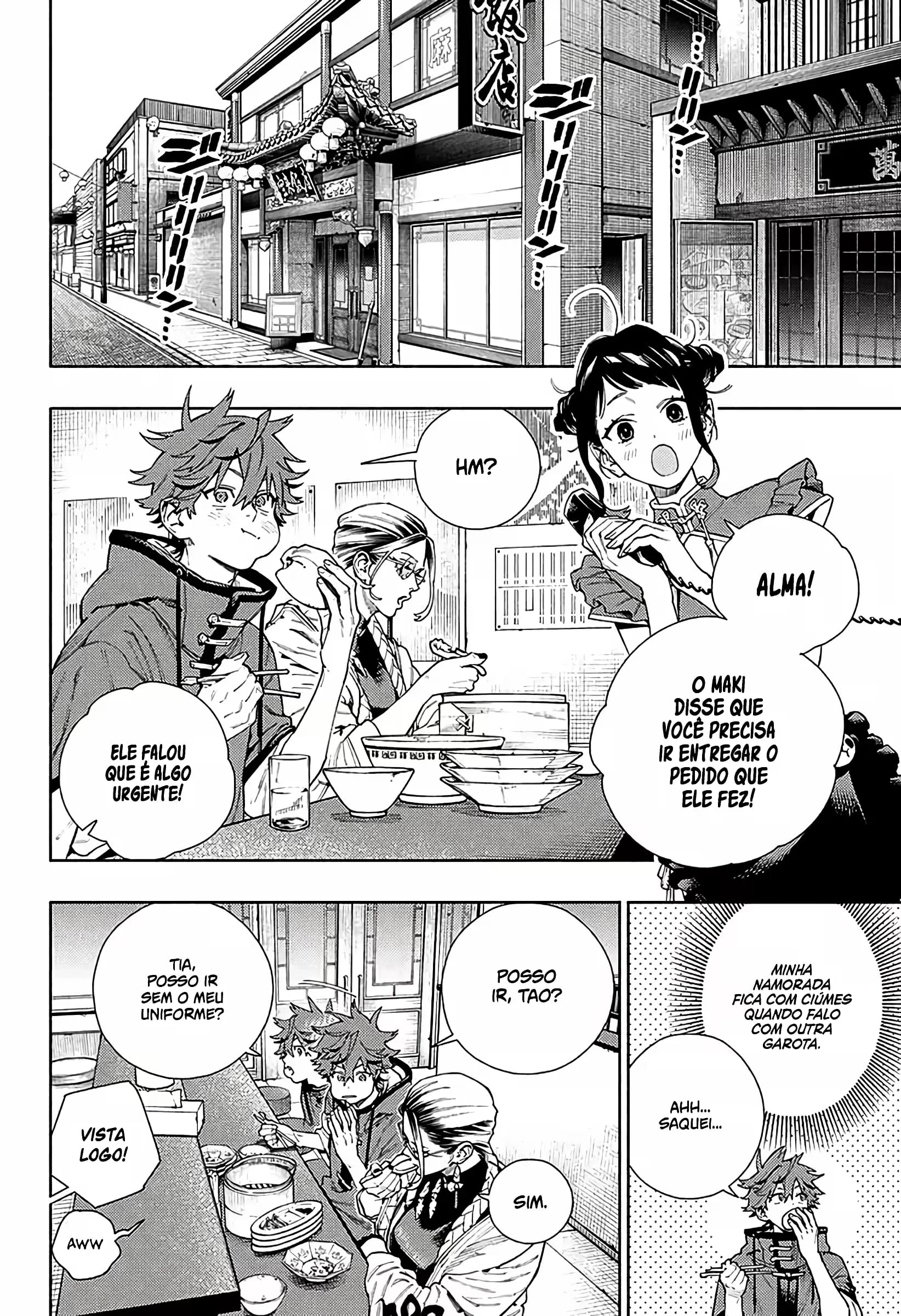 Read Gokurakugai A Luz Escura dos Problemas PT Manga Online