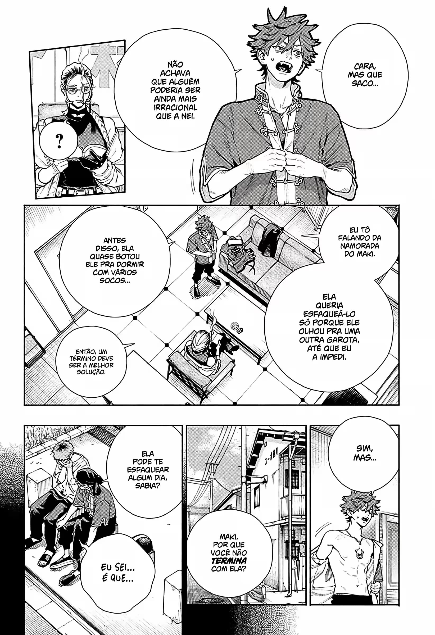 Read Gokurakugai A Luz Escura dos Problemas PT Manga Online