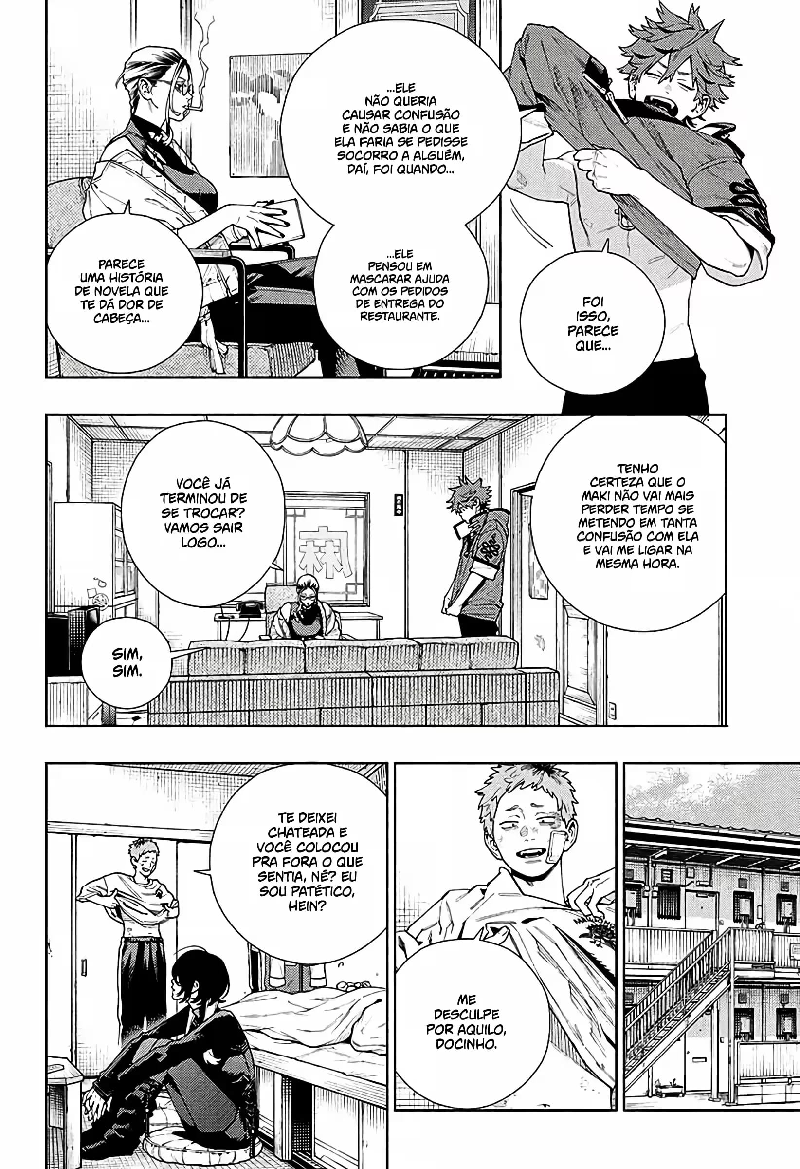 Read Gokurakugai A Luz Escura dos Problemas PT Manga Online