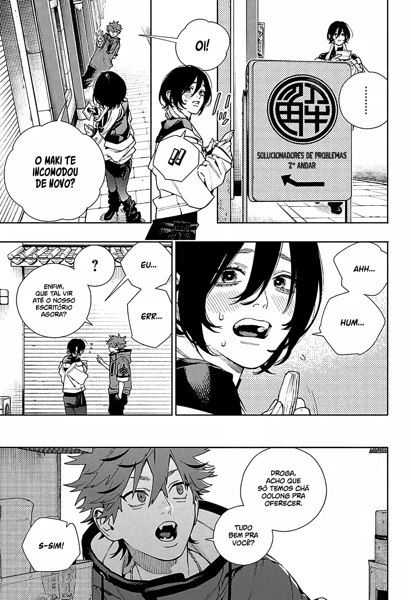 Read Gokurakugai A Luz Escura dos Problemas PT Manga Online