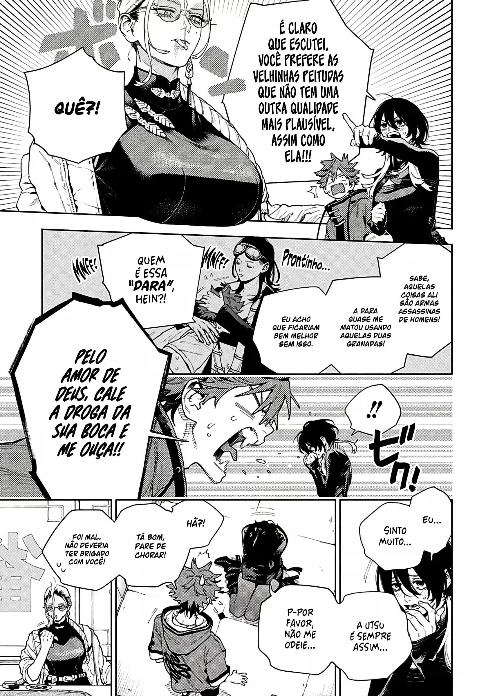 Read Gokurakugai A Luz Escura dos Problemas PT Manga Online
