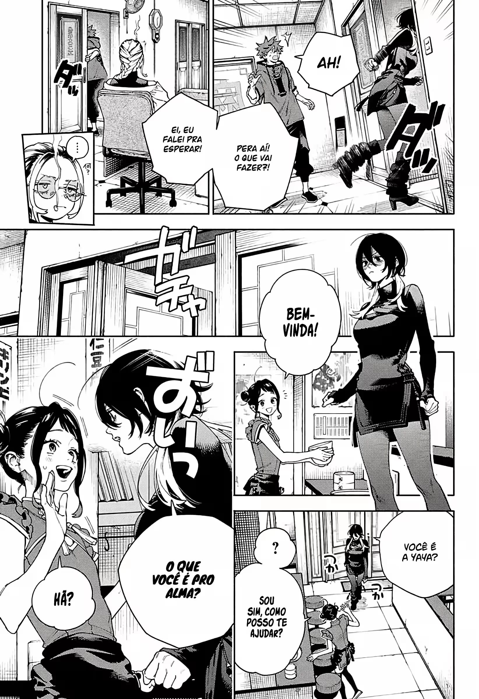 Read Gokurakugai A Luz Escura dos Problemas PT Manga Online