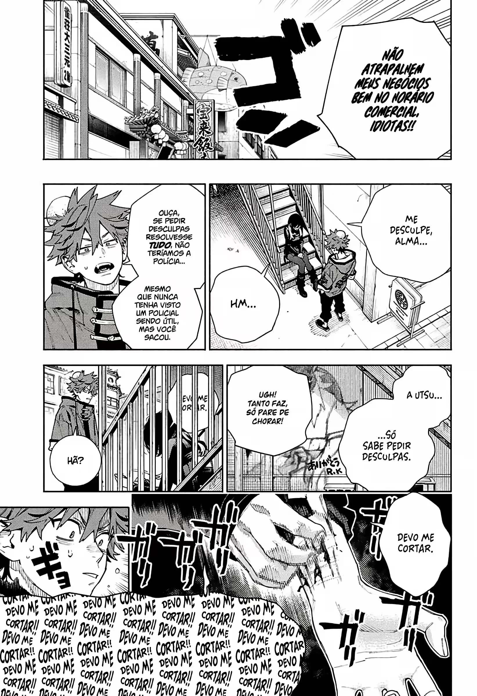 Read Gokurakugai A Luz Escura dos Problemas PT Manga Online