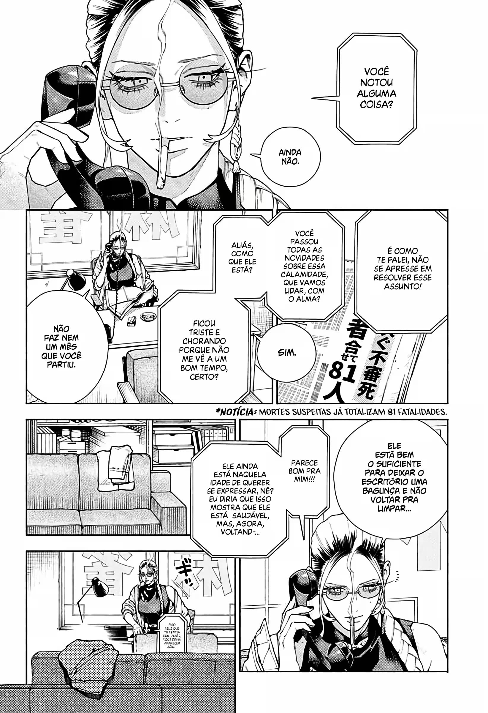 Read Gokurakugai A Luz Escura dos Problemas PT Manga Online