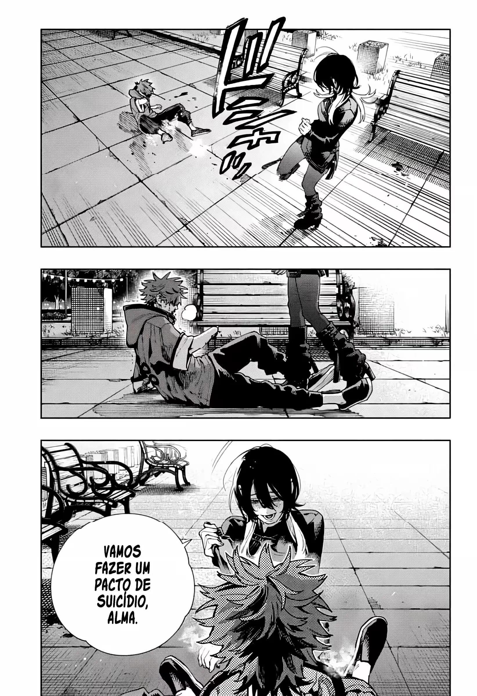 Read Gokurakugai A Luz Escura dos Problemas PT Manga Online