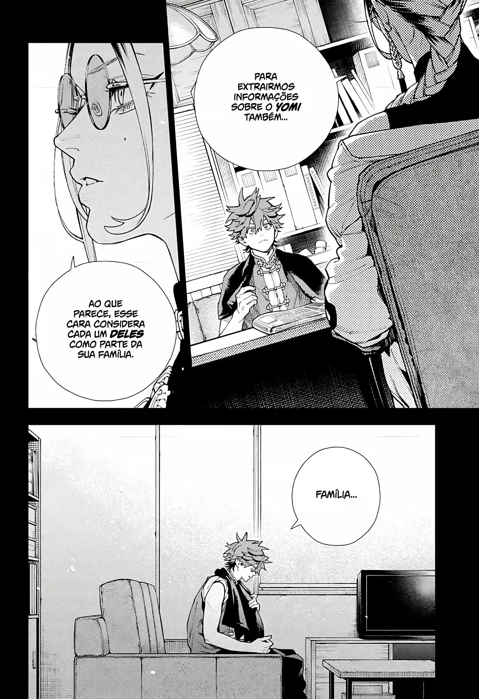 Read Gokurakugai A Luz Escura dos Problemas PT Manga Online