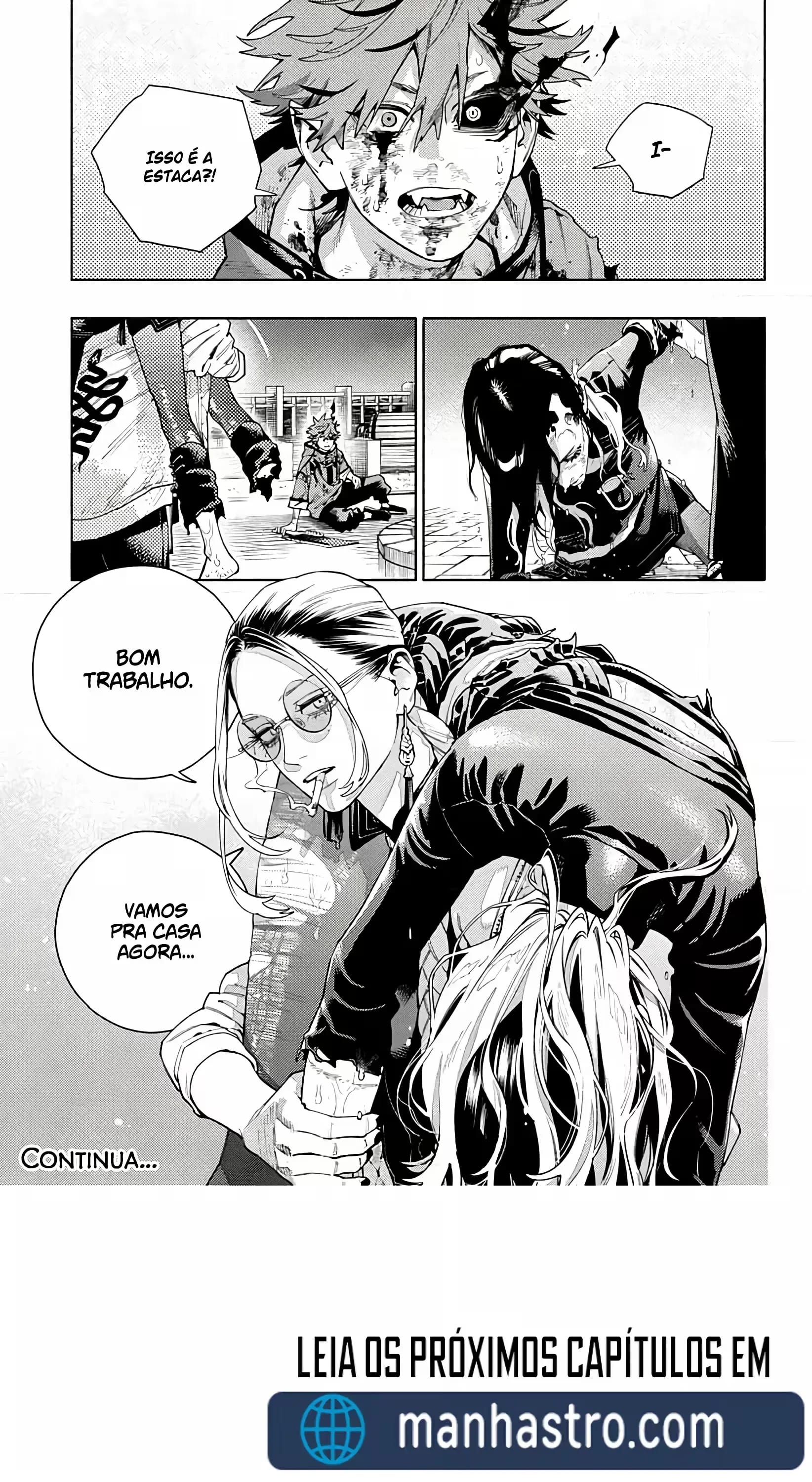 Read Gokurakugai A Luz Escura dos Problemas PT Manga Online