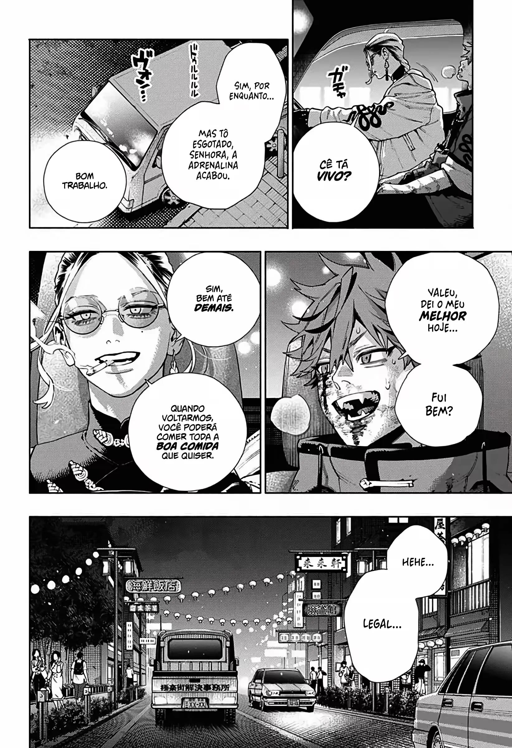 Read Gokurakugai A Luz Escura dos Problemas PT Manga Online