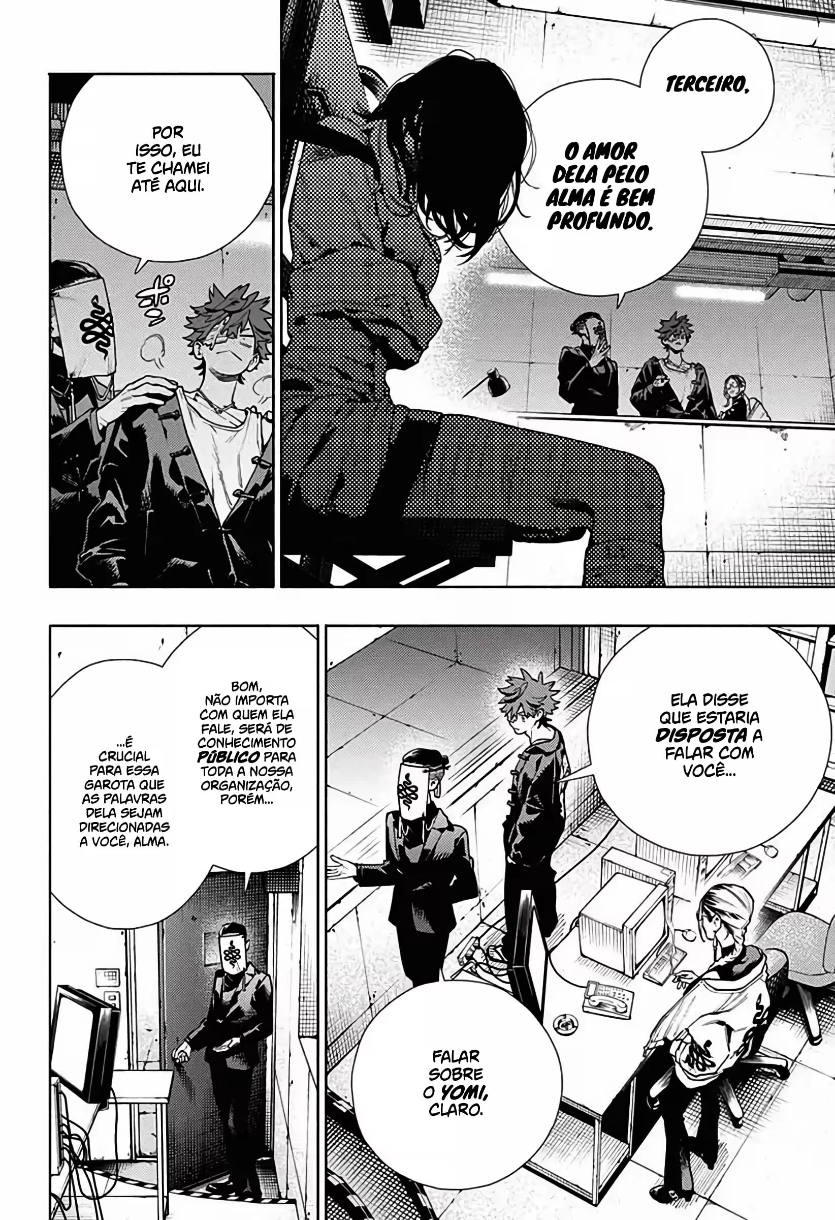Read Gokurakugai A Luz Escura dos Problemas PT Manga Online