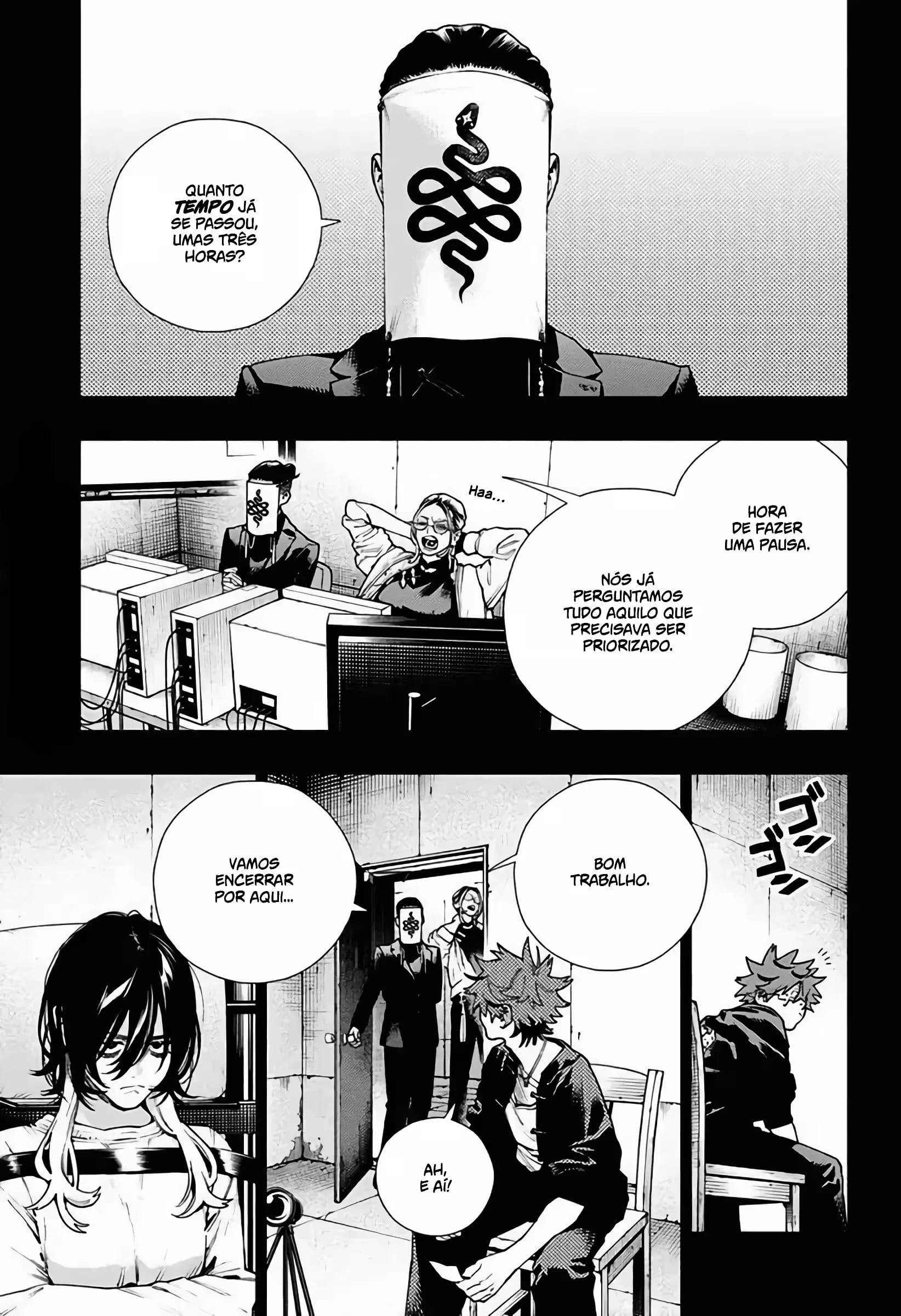 Read Gokurakugai A Luz Escura dos Problemas PT Manga Online