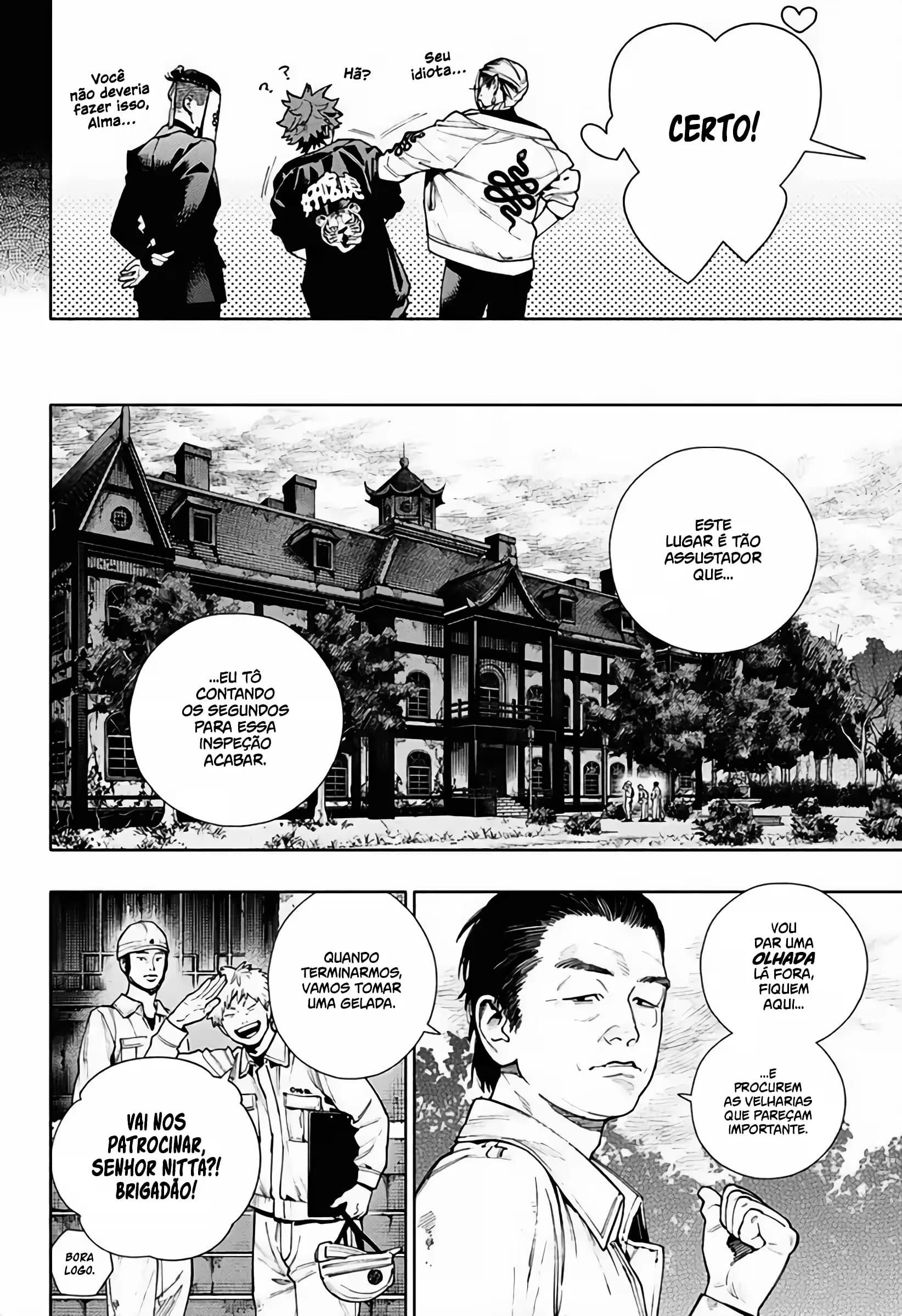 Read Gokurakugai A Luz Escura dos Problemas PT Manga Online