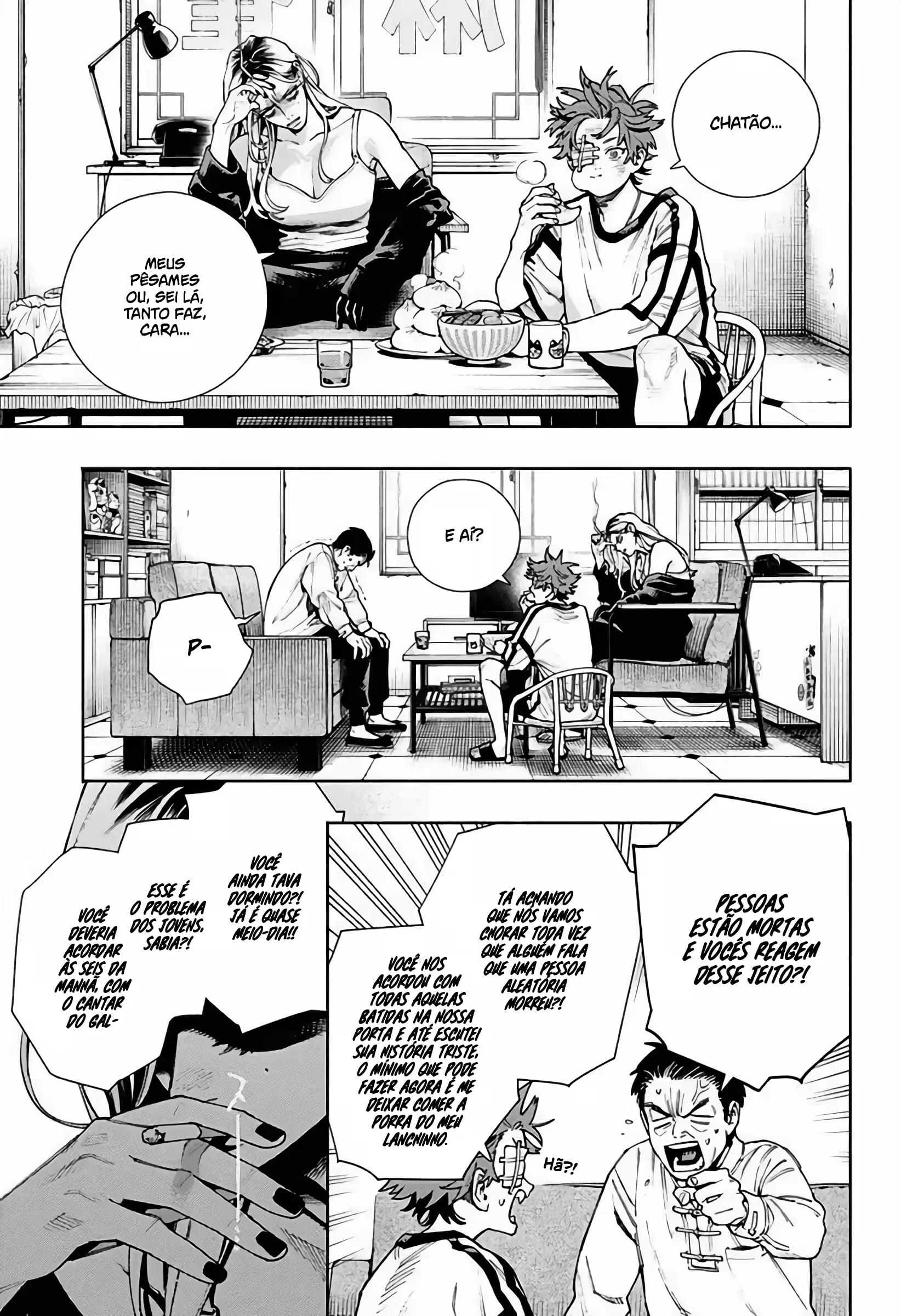 Read Gokurakugai A Luz Escura dos Problemas PT Manga Online