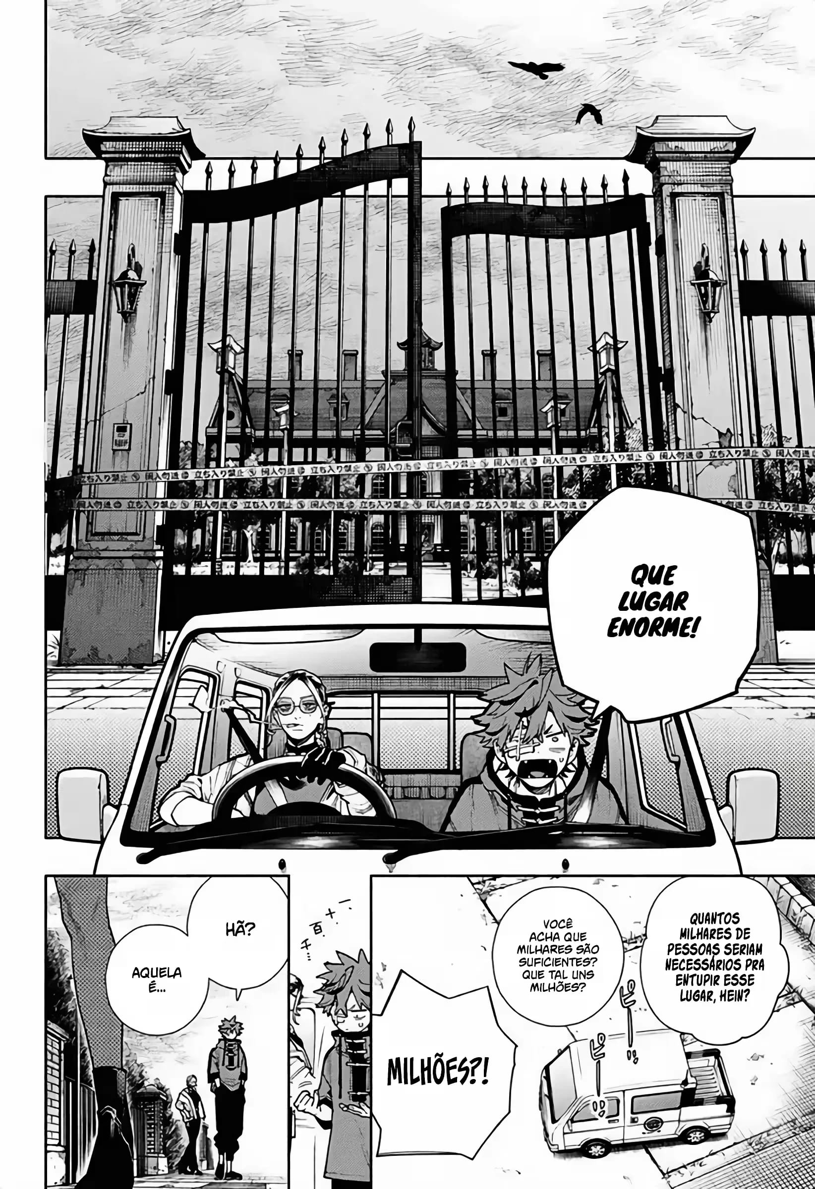 Read Gokurakugai A Luz Escura dos Problemas PT Manga Online