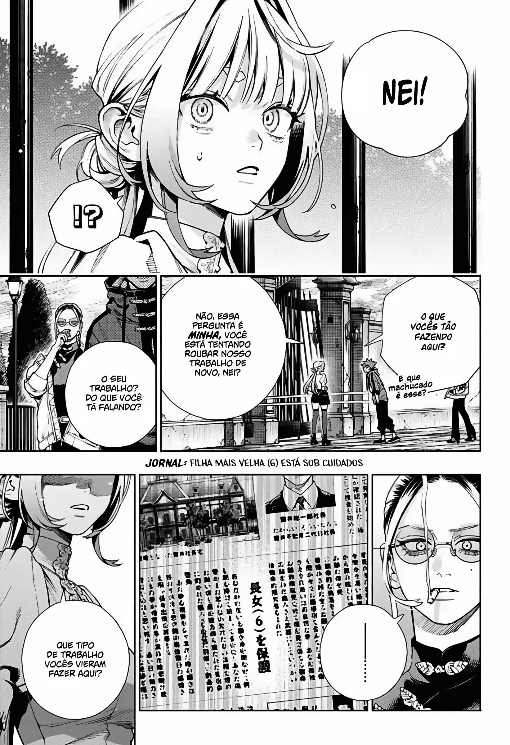 Read Gokurakugai A Luz Escura dos Problemas PT Manga Online