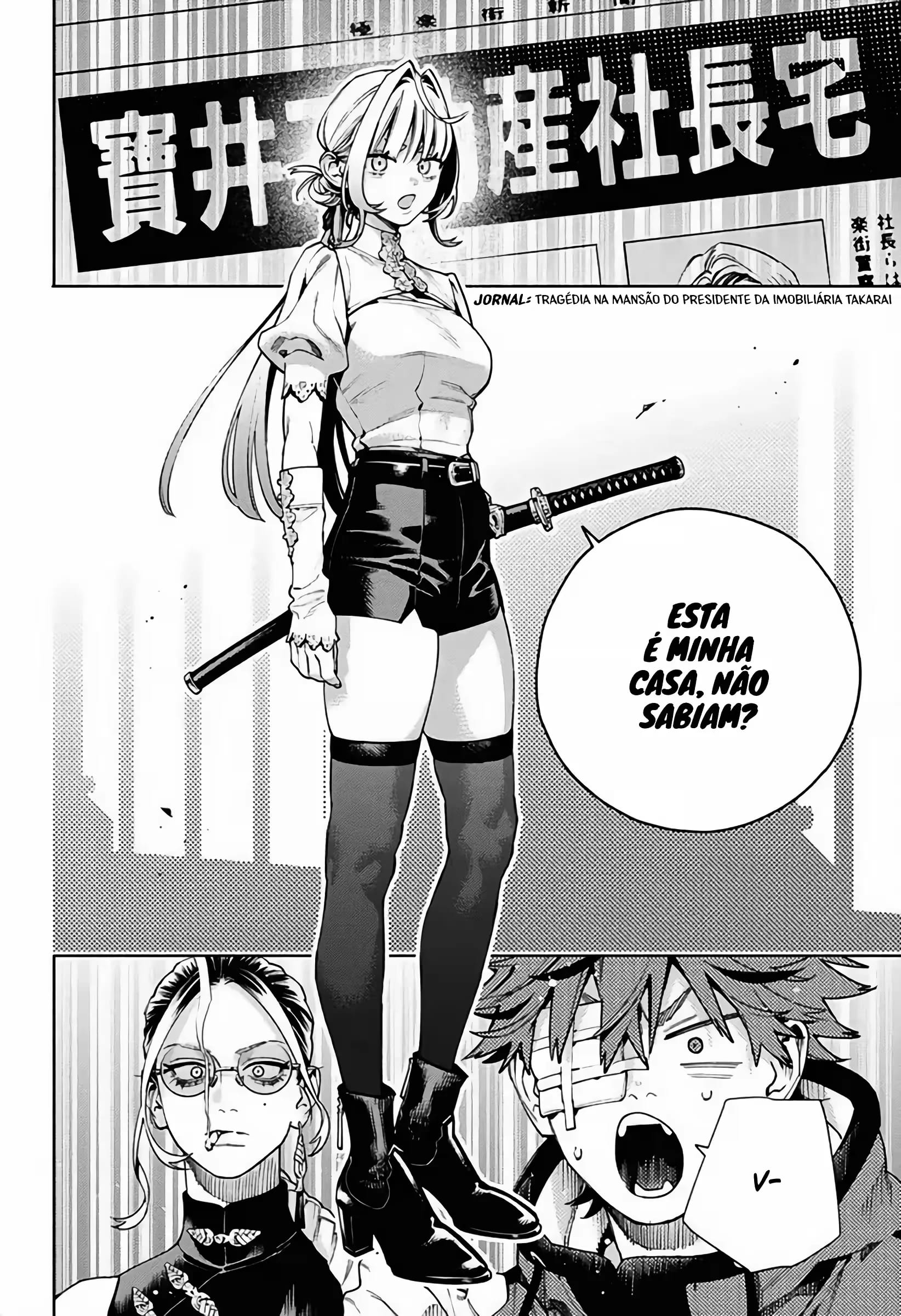 Read Gokurakugai A Luz Escura dos Problemas PT Manga Online