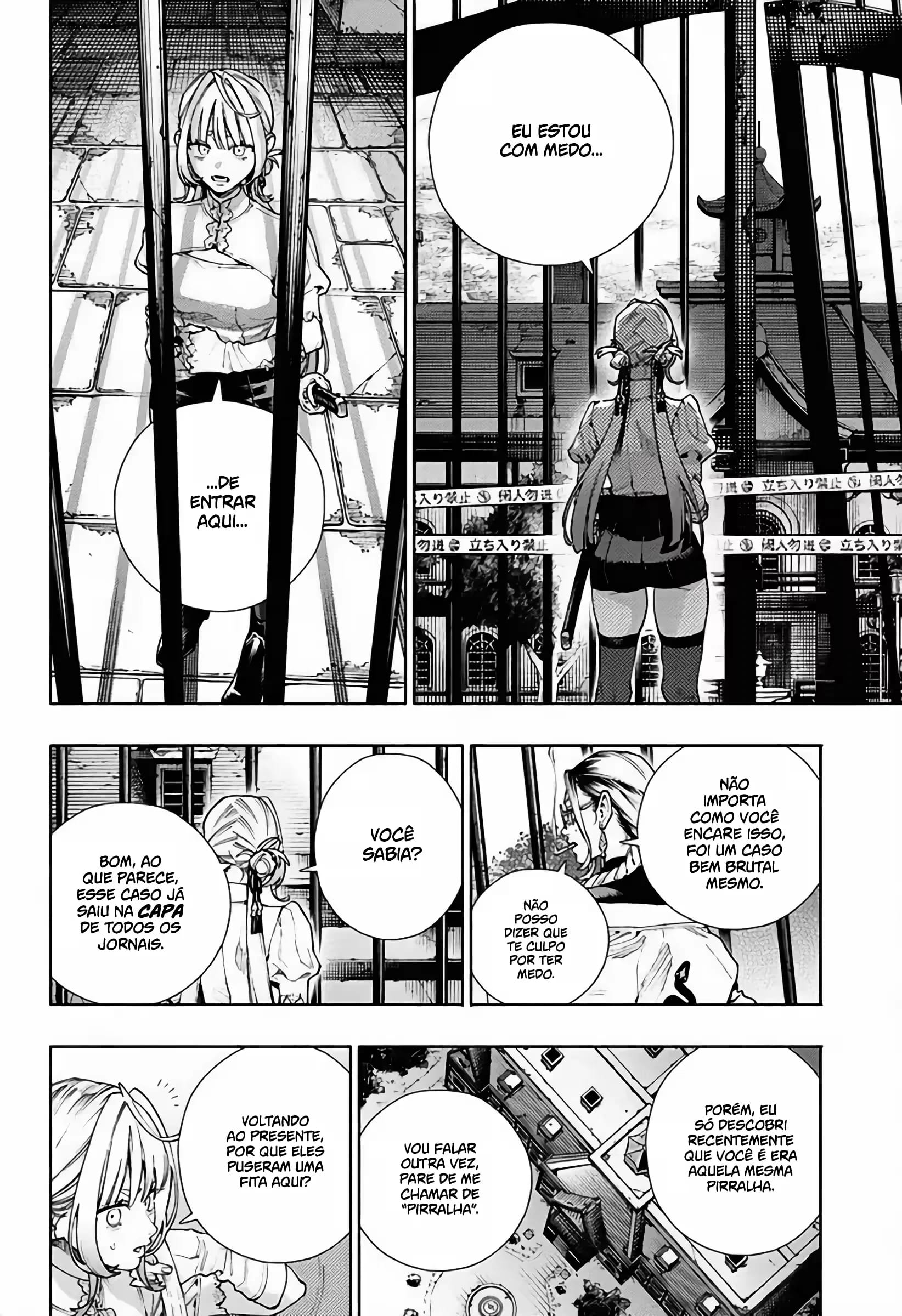 Read Gokurakugai A Luz Escura dos Problemas PT Manga Online