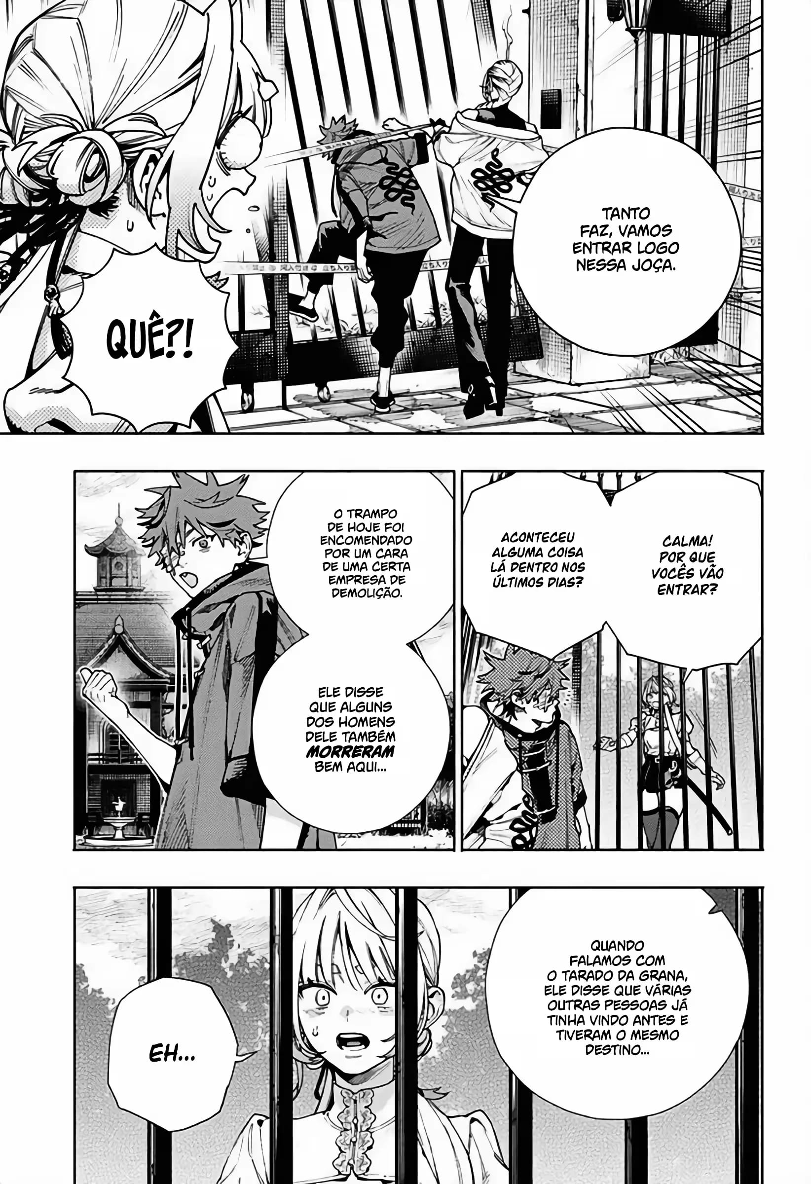 Read Gokurakugai A Luz Escura dos Problemas PT Manga Online