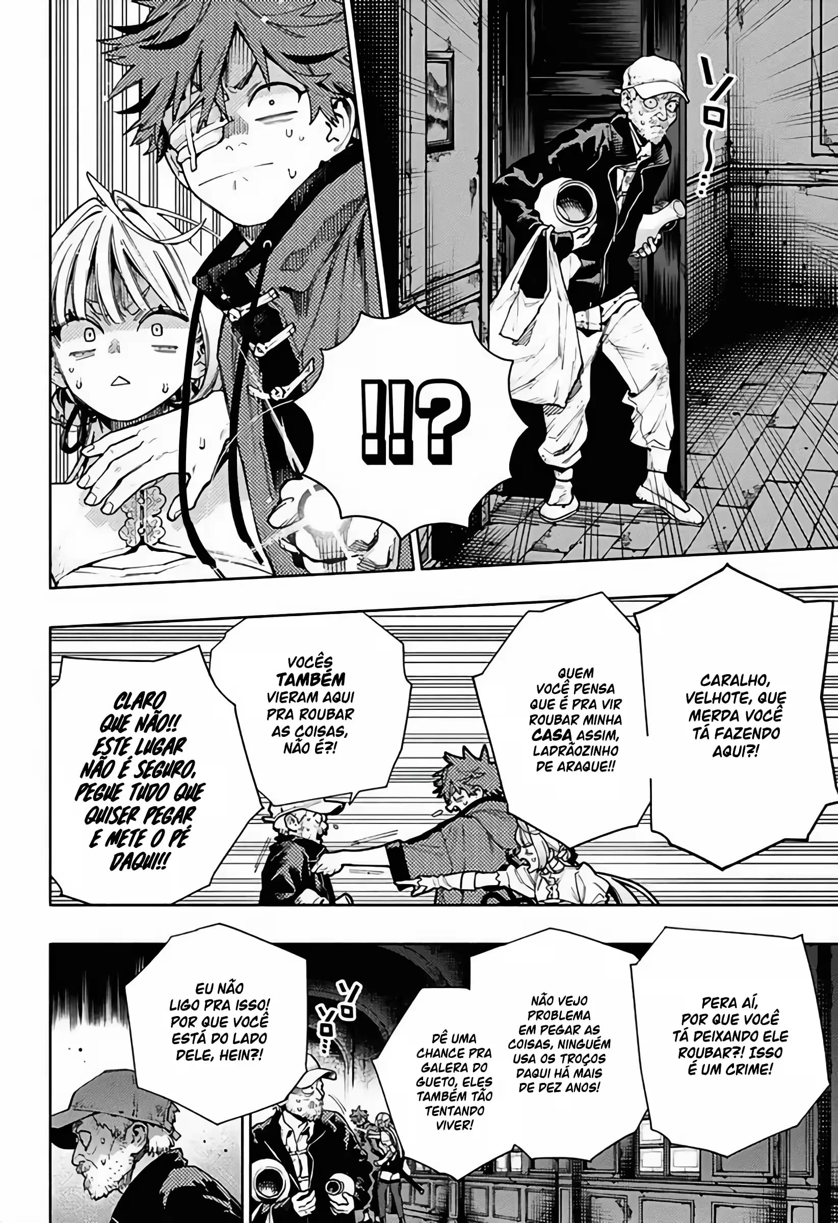 Read Gokurakugai A Luz Escura dos Problemas PT Manga Online