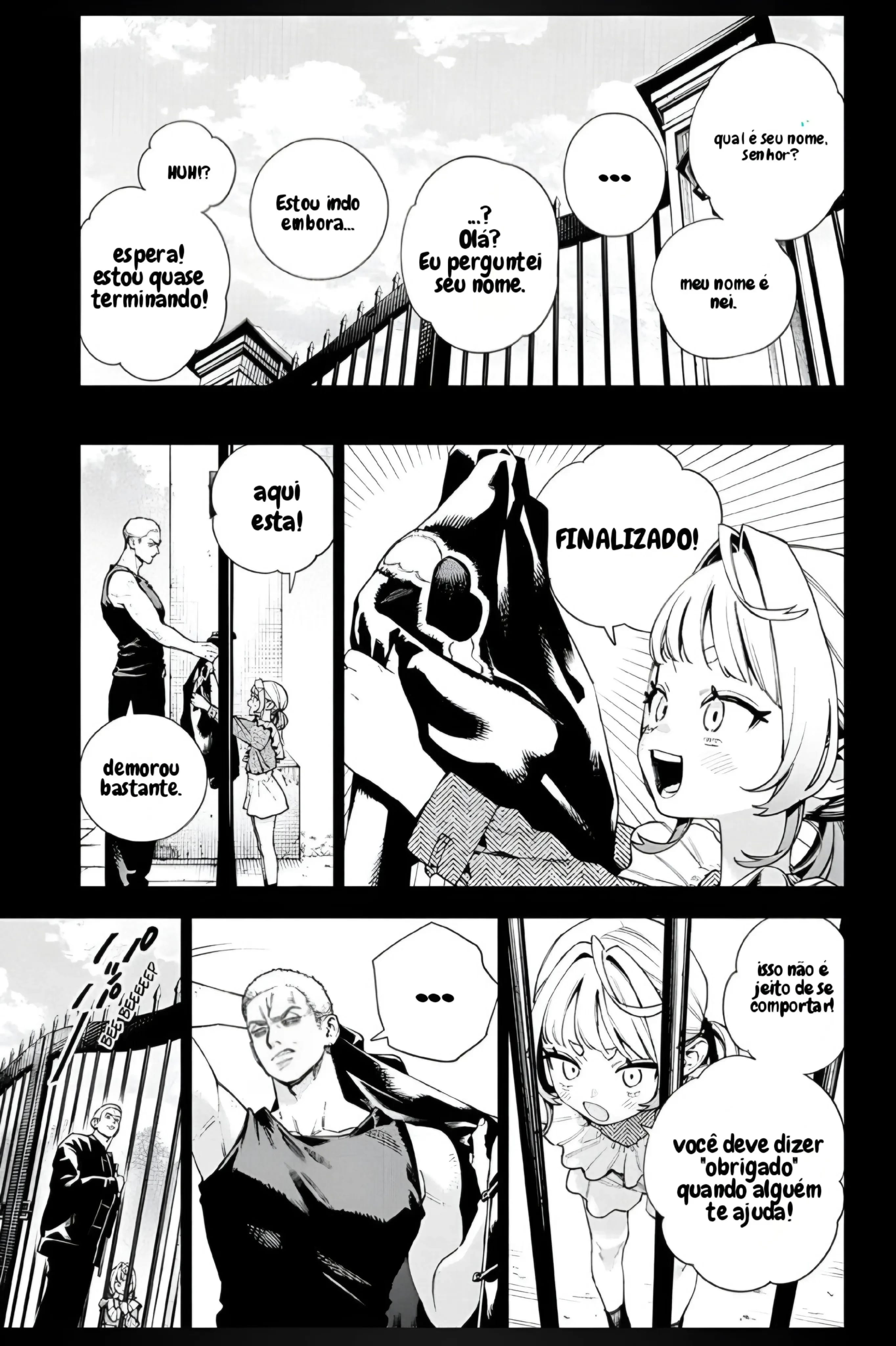 Read Gokurakugai A Luz Escura dos Problemas PT Manga Online