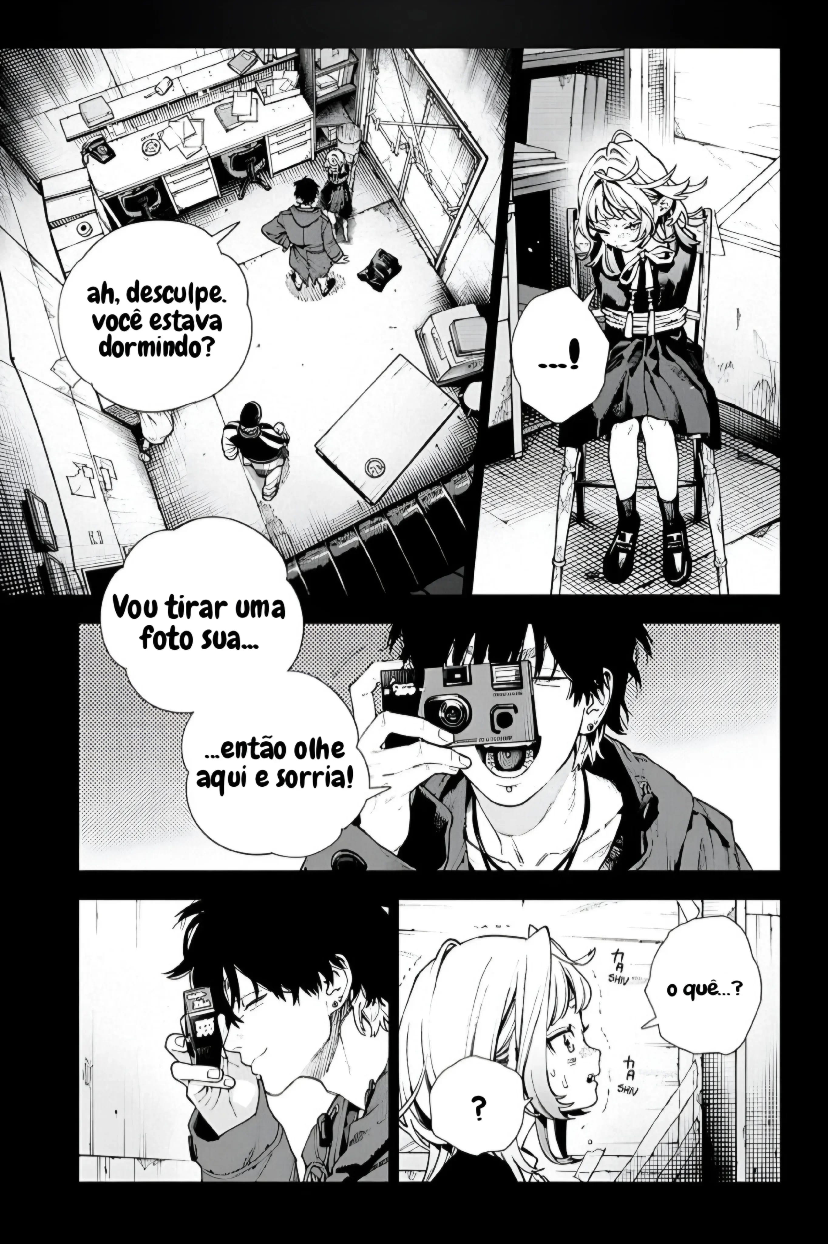 Read Gokurakugai A Luz Escura dos Problemas PT Manga Online