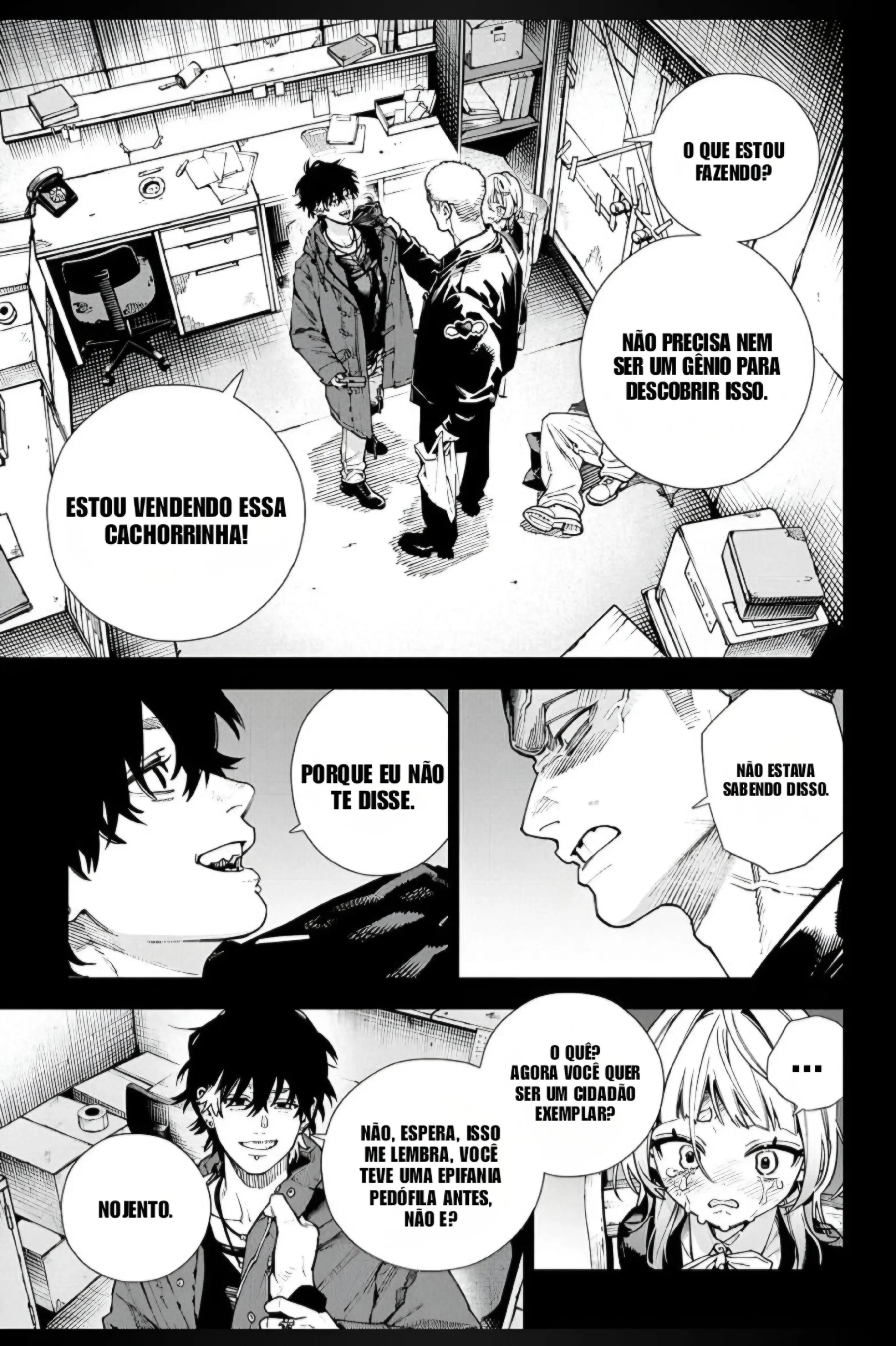 Read Gokurakugai A Luz Escura dos Problemas PT Manga Online