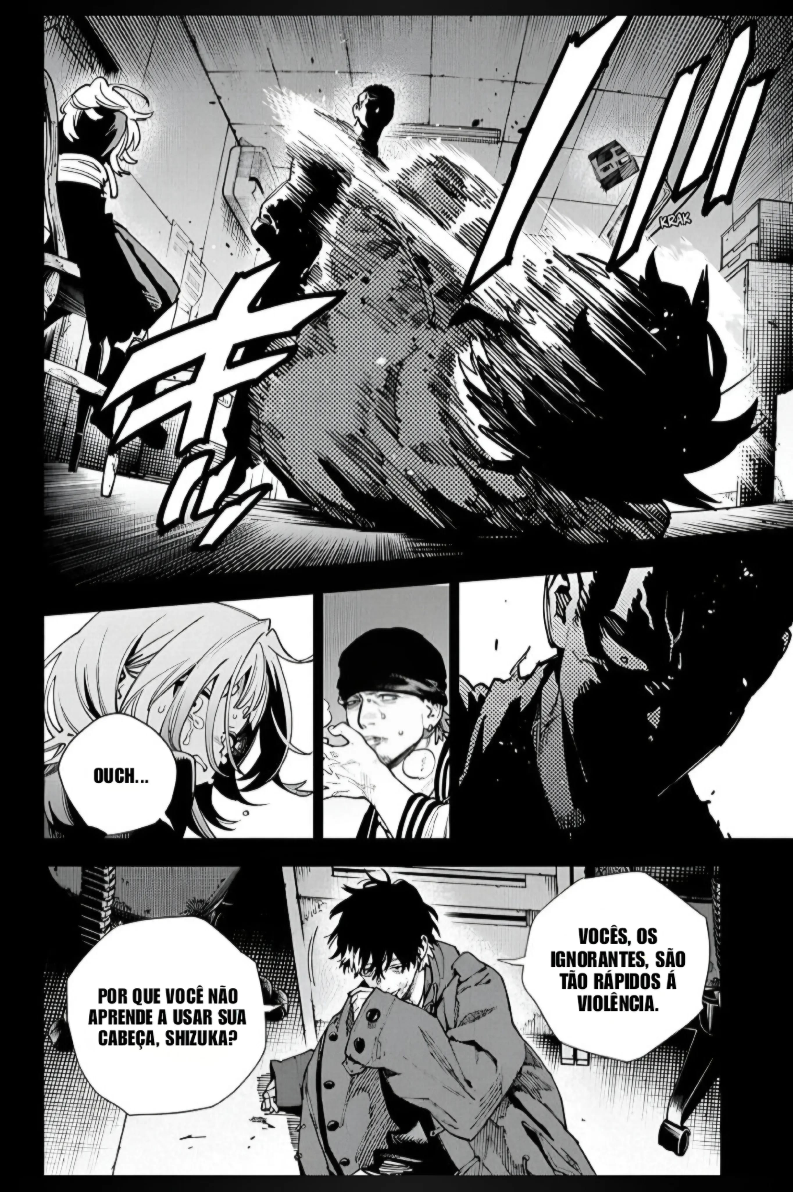 Read Gokurakugai A Luz Escura dos Problemas PT Manga Online