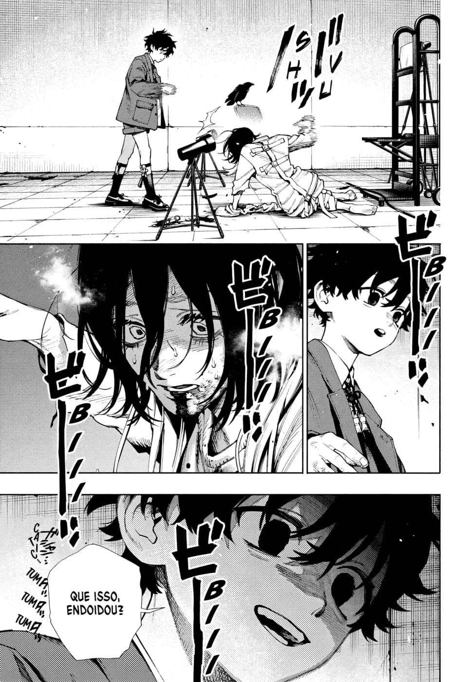 Read Gokurakugai A Luz Escura dos Problemas PT Manga Online