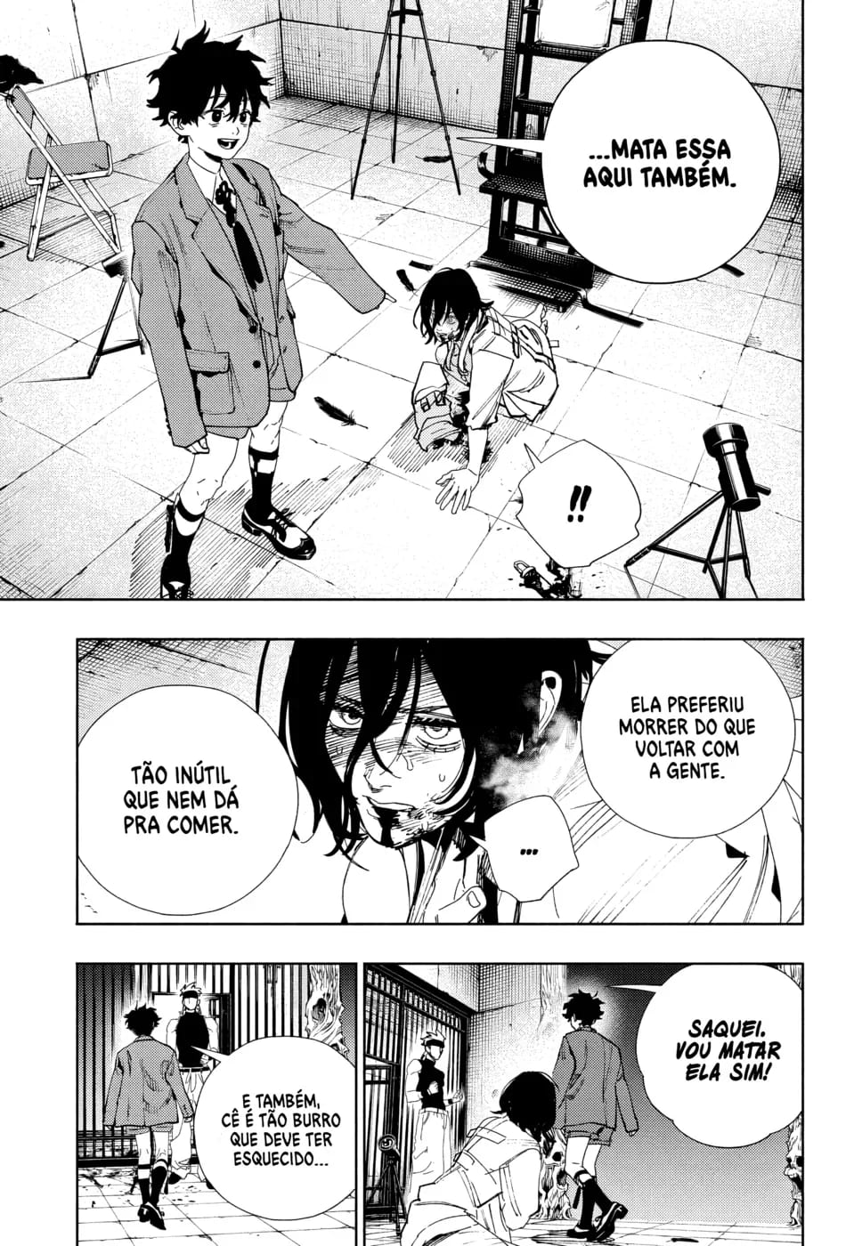 Read Gokurakugai A Luz Escura dos Problemas PT Manga Online