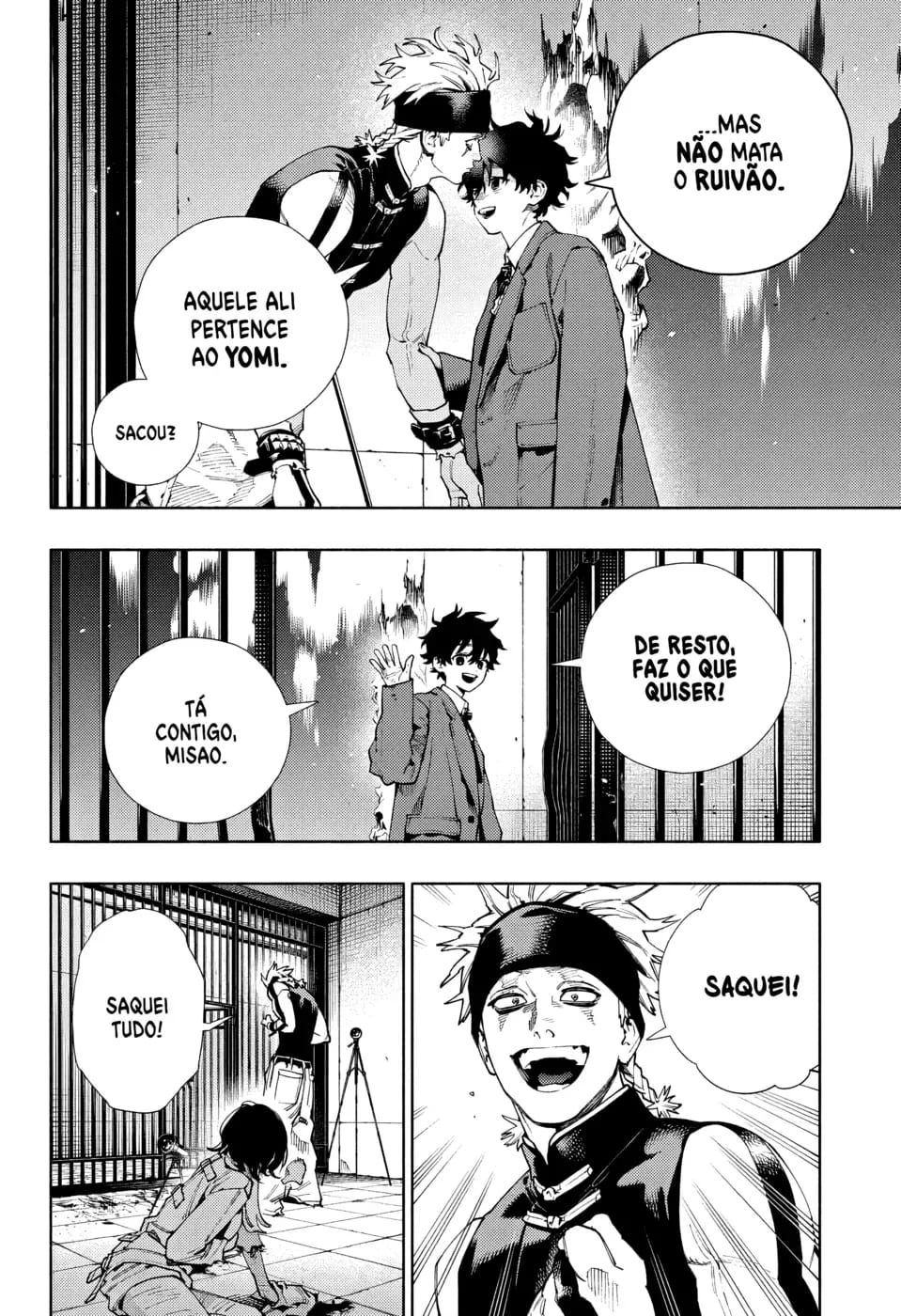Read Gokurakugai A Luz Escura dos Problemas PT Manga Online