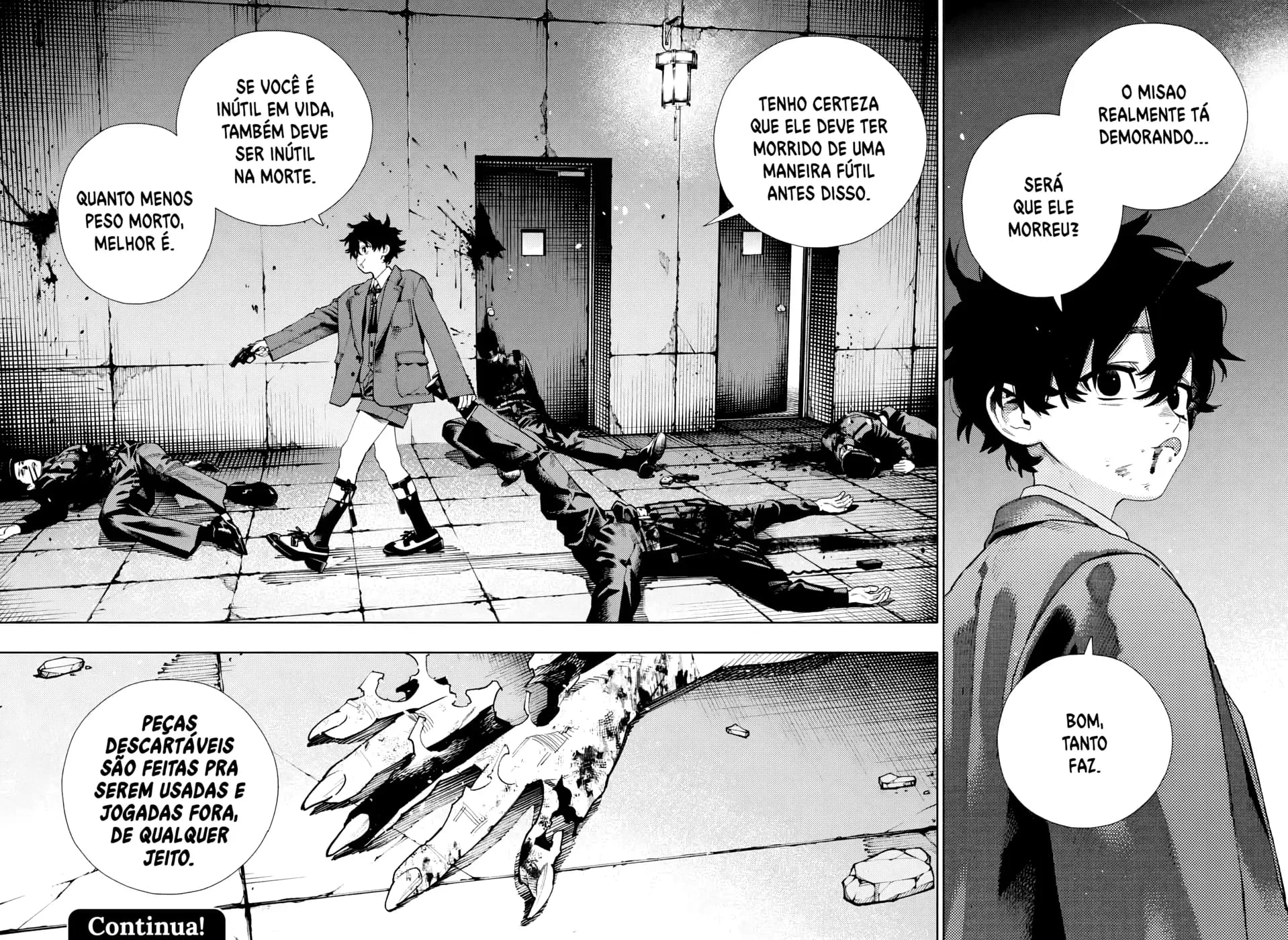 Read Gokurakugai A Luz Escura dos Problemas PT Manga Online
