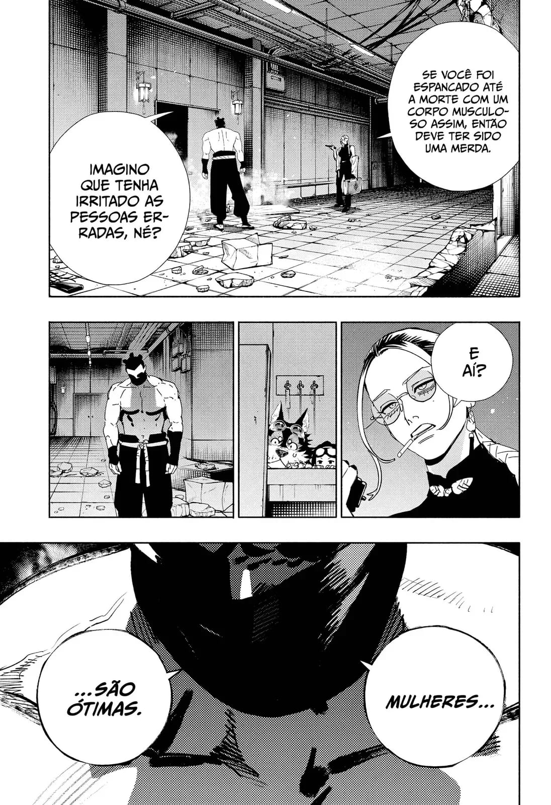 Read Gokurakugai A Luz Escura dos Problemas PT Manga Online