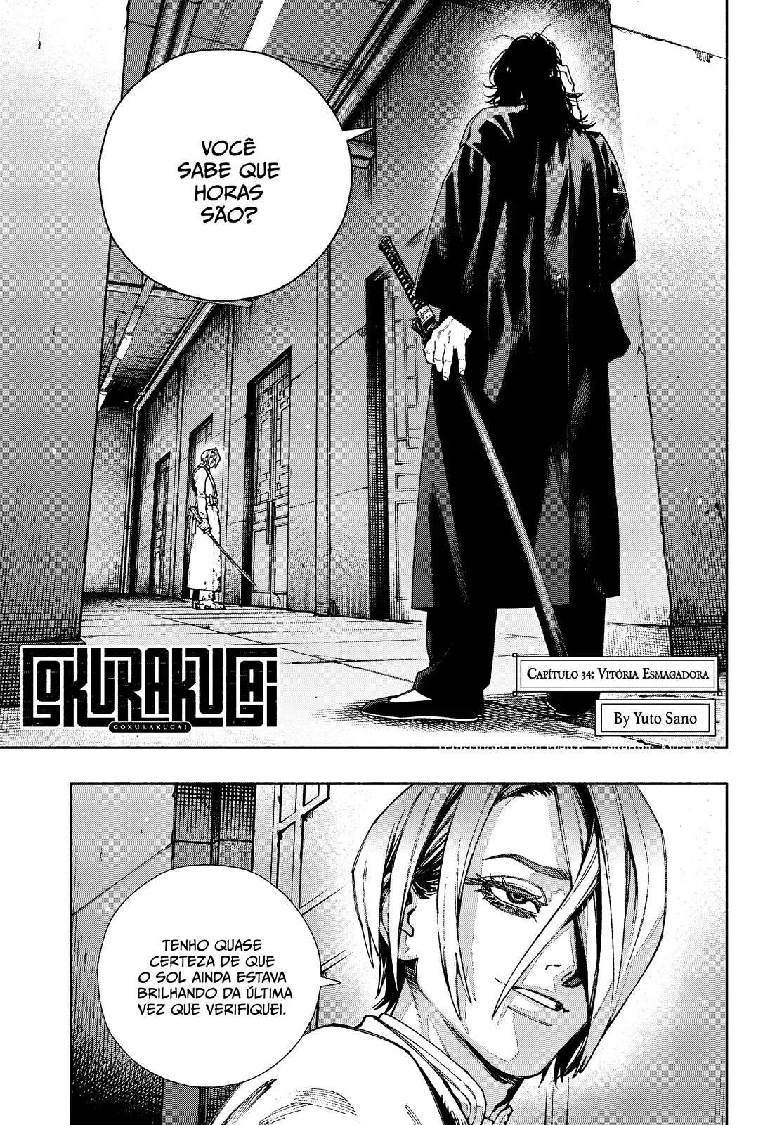 Read Gokurakugai A Luz Escura dos Problemas PT Manga Online