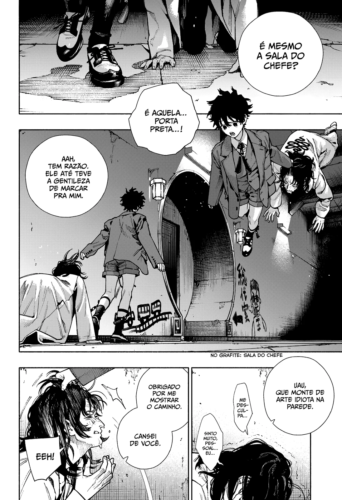 Read Gokurakugai A Luz Escura dos Problemas PT Manga Online